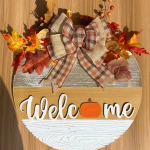 Unfinished Wood Pumpkin Silhouette - Craft- up to 46" DIY - Image 7