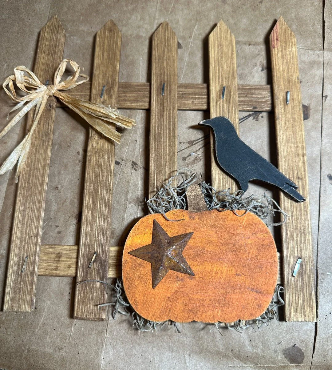 Unfinished Wood Pumpkin Silhouette - Craft- up to 46" DIY - Image 9