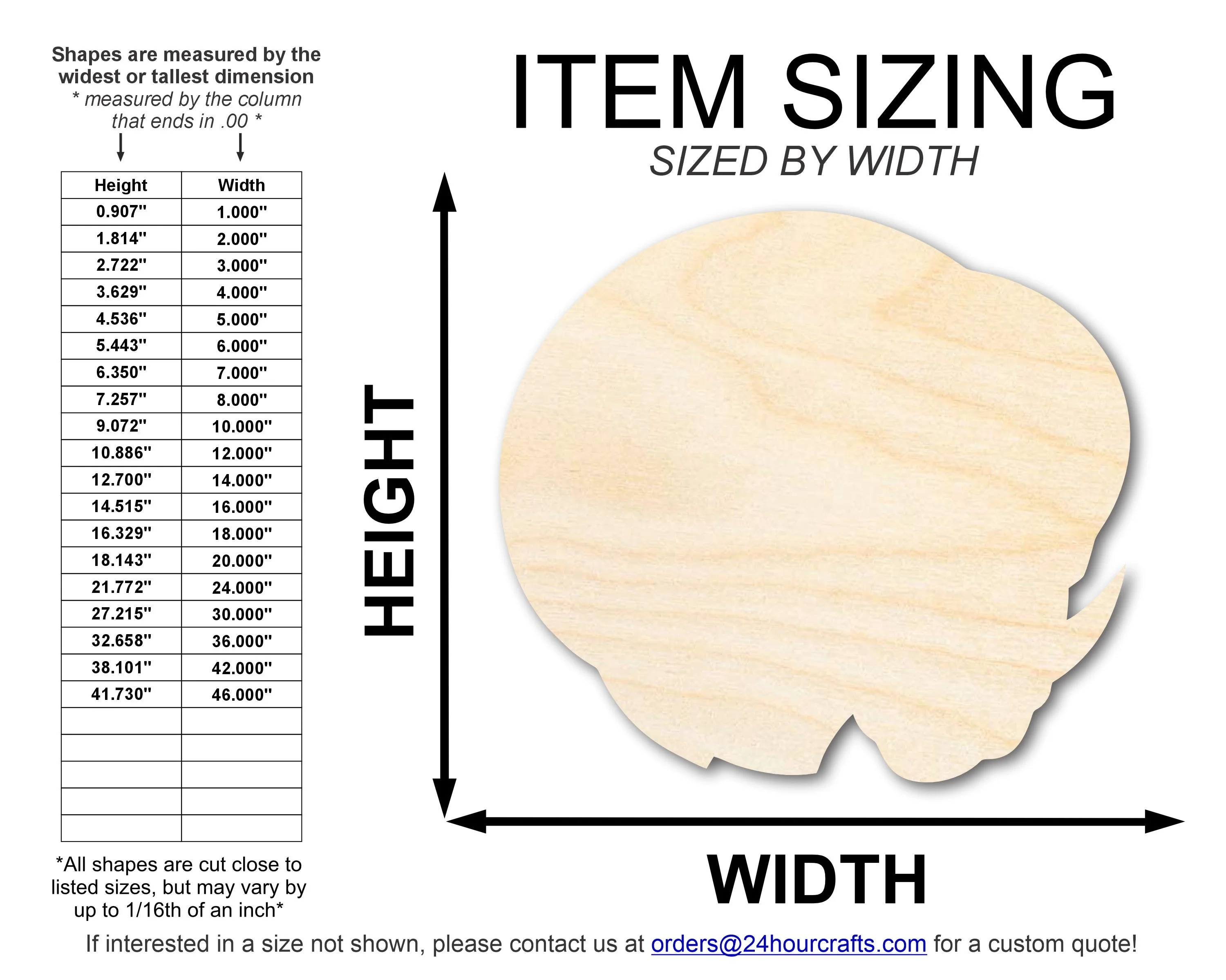 Unfinished Wood Ram Mascot Shape | DIY Craft Cutout | up to 46" DIY - Image 2