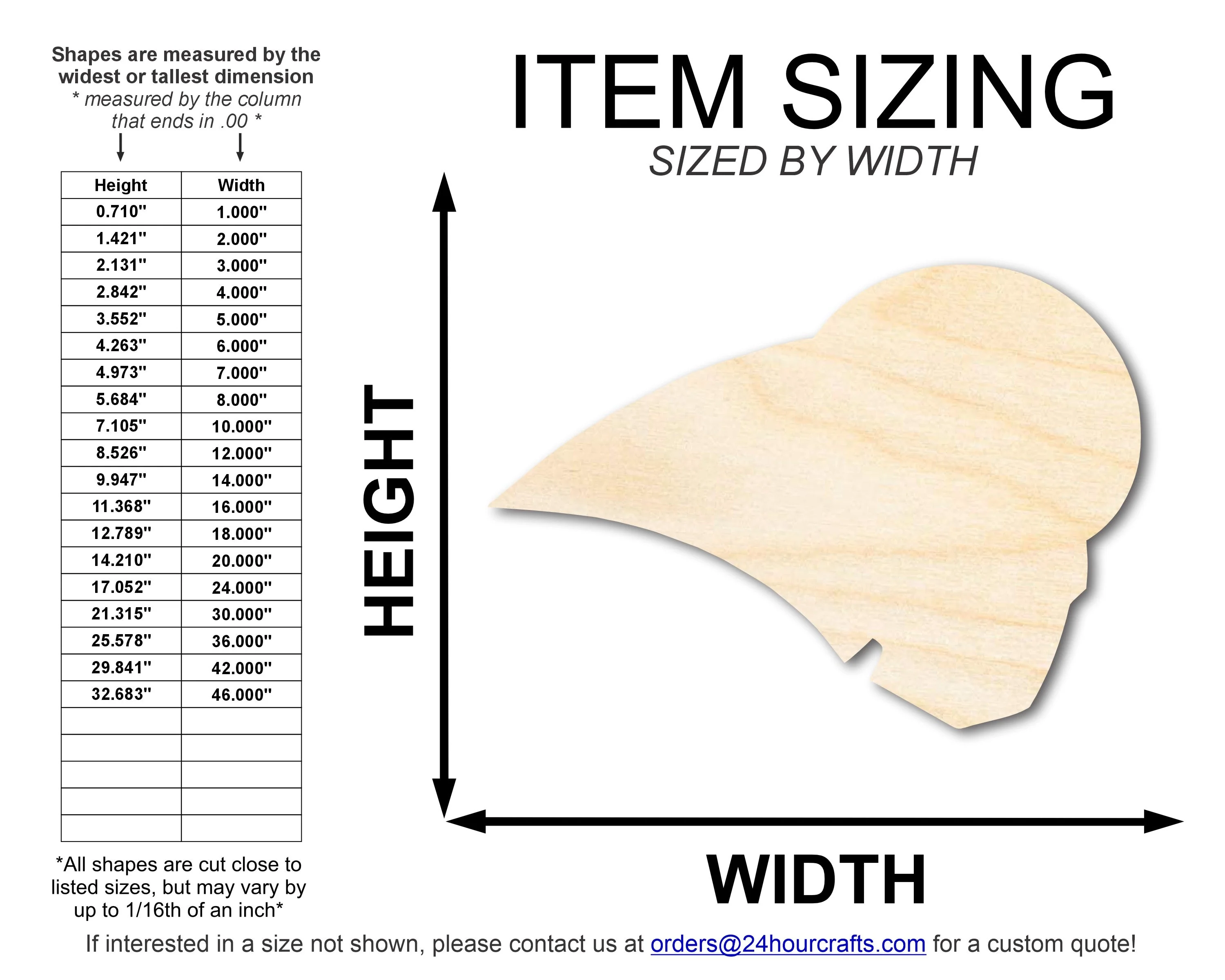 Unfinished Wood Ram Mascot Shape | DIY Craft Cutout | up to 46" DIY - Image 2