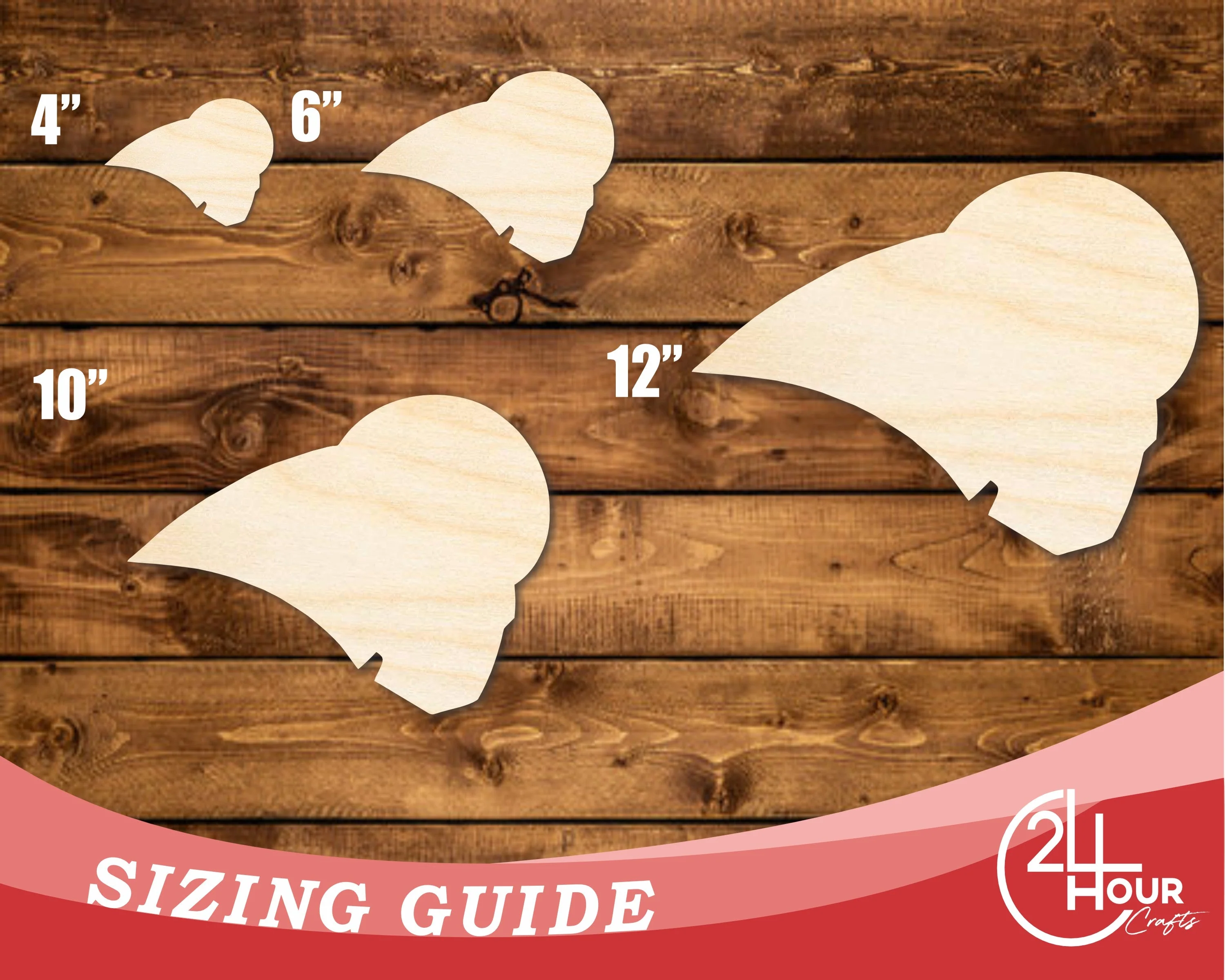 Unfinished Wood Ram Mascot Shape | DIY Craft Cutout | up to 46" DIY - Image 3