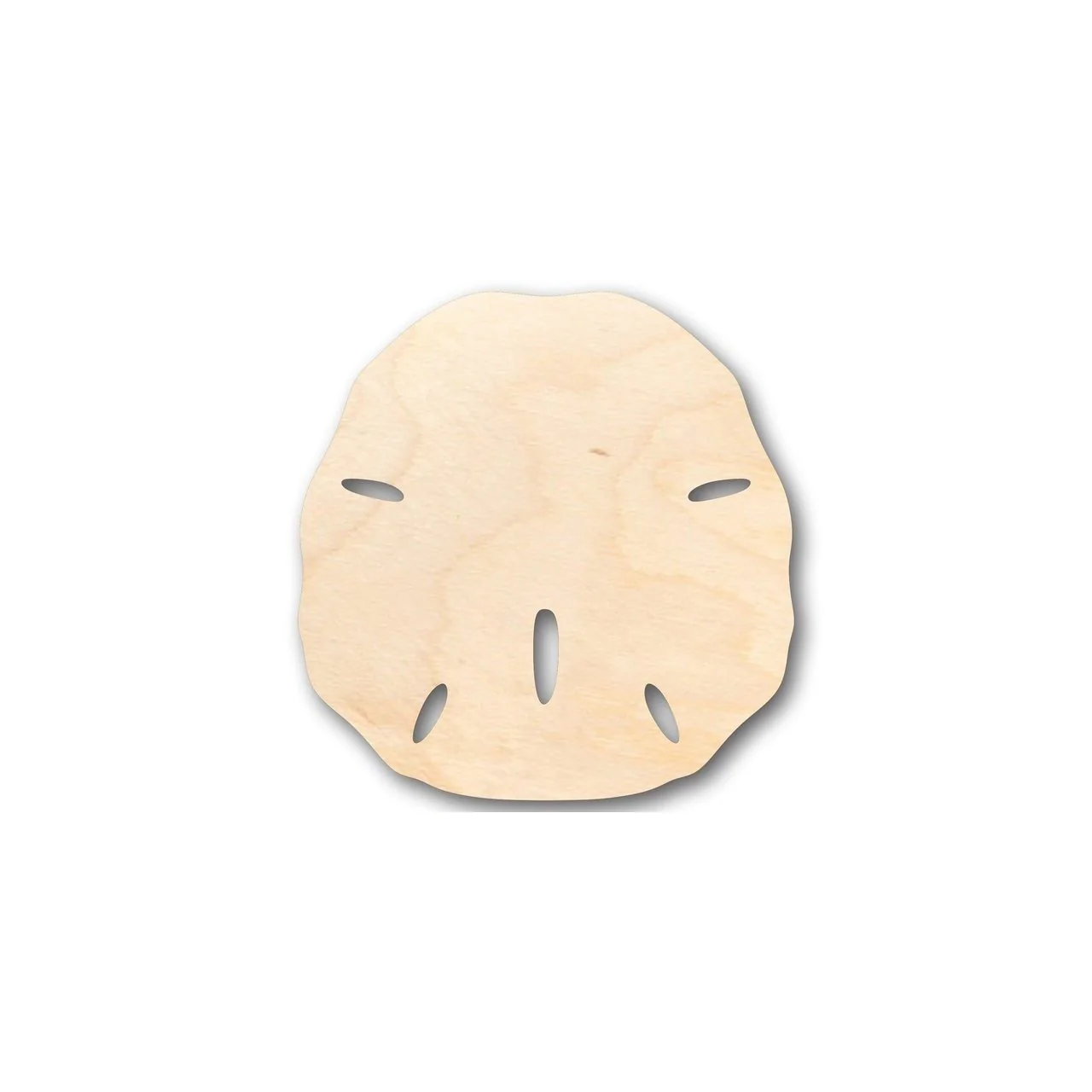 Unfinished Wood Sand Dollar Shape - Ocean - Beach - Nursery - Craft - up to 46" DIY