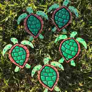 Unfinished Wood Sea Turtle Shape - Ocean - Nursery - Craft - up to 46" DIY - Image 5