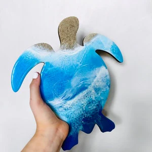 Unfinished Wood Sea Turtle Shape - Ocean - Nursery - Craft - up to 46" DIY - Image 6