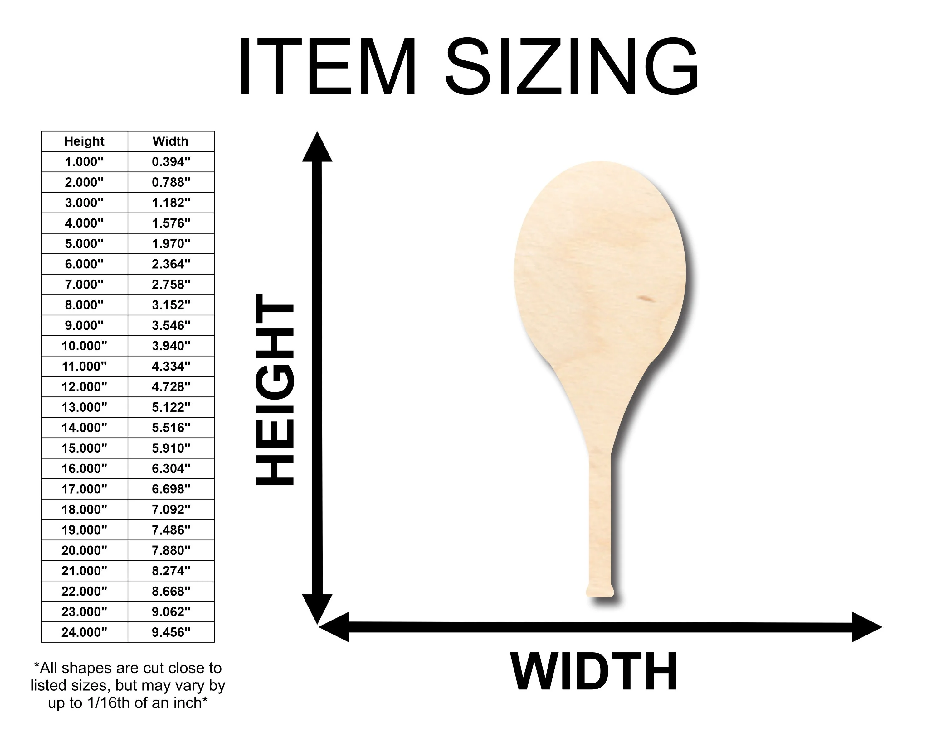 Unfinished Wood Tennis Racket Shape - Craft - up to 46" DIY - Image 2