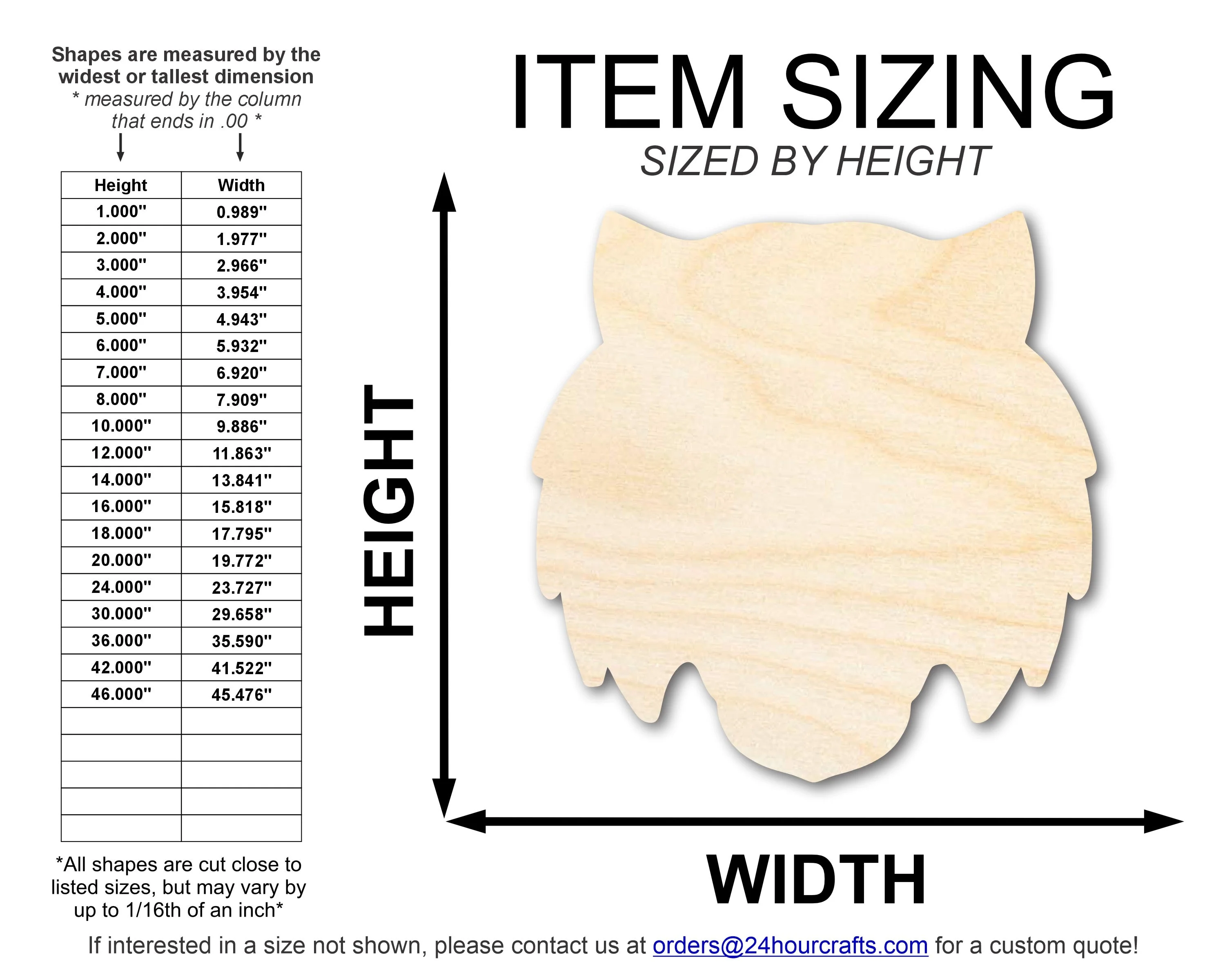 Unfinished Wood Tiger Mascot Shape | DIY Craft Cutout | up to 46" DIY - Image 2