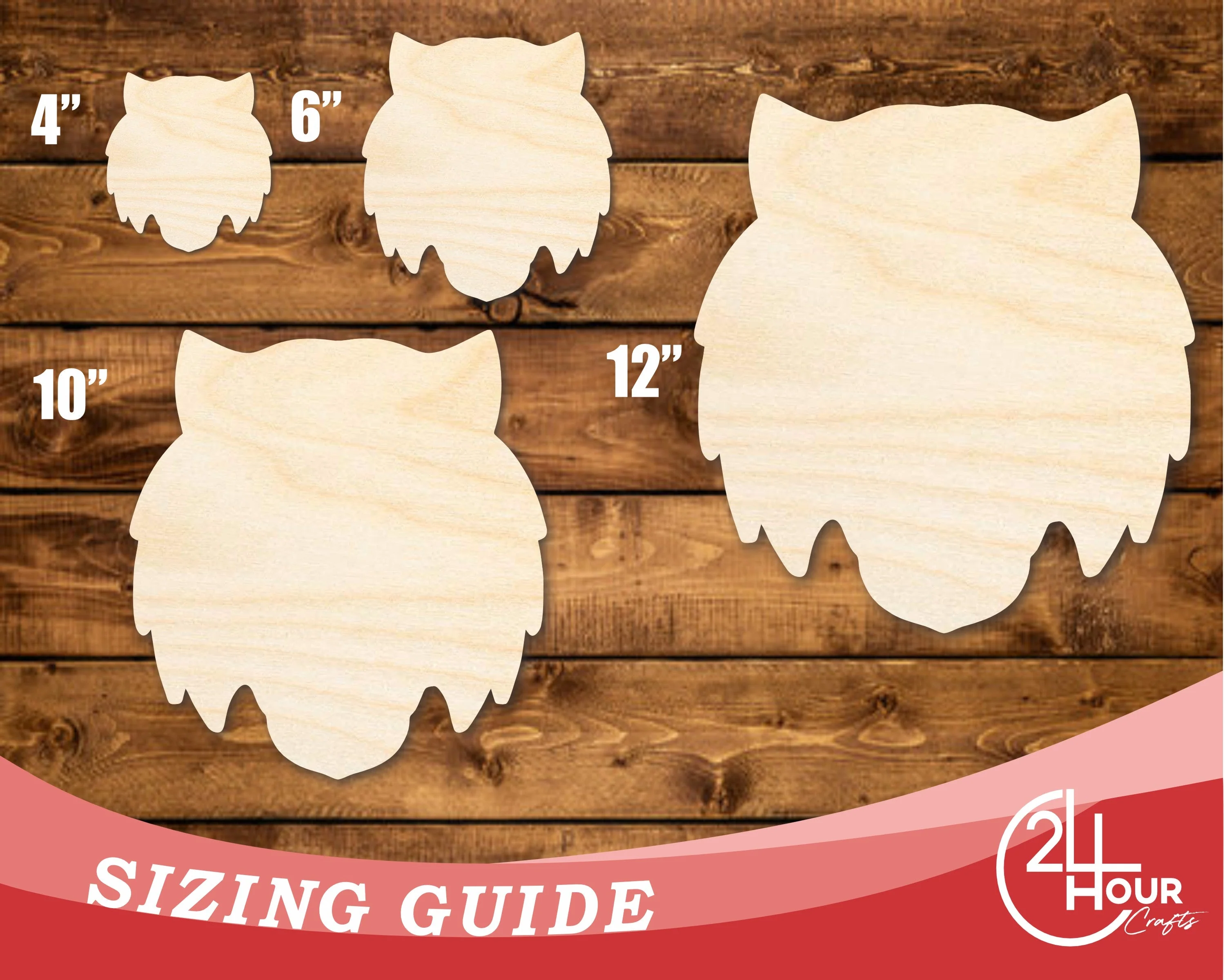 Unfinished Wood Tiger Mascot Shape | DIY Craft Cutout | up to 46" DIY - Image 3