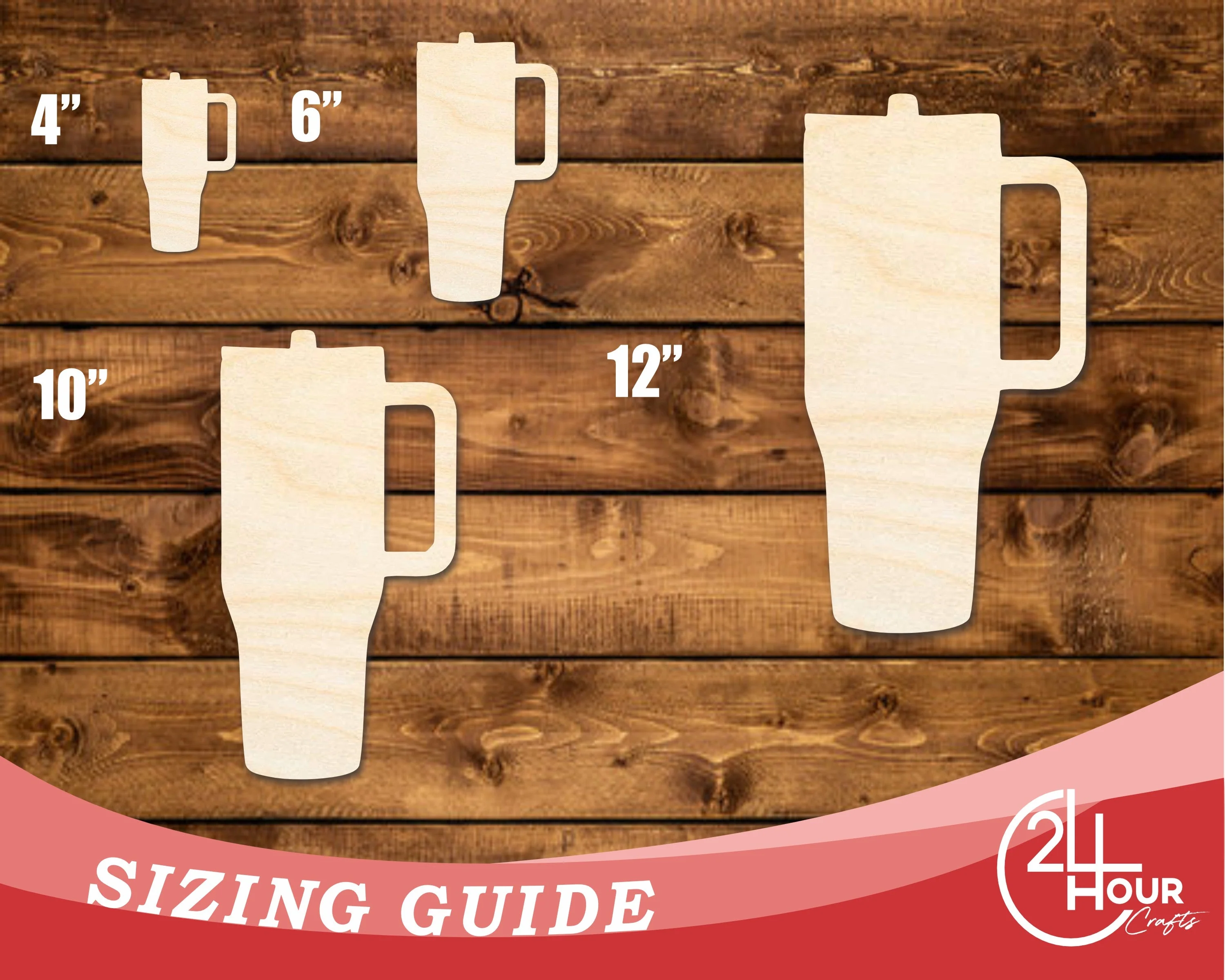 Unfinished Wood Travel Jug Shape | DIY Craft Cutout | up to 46" DIY - Image 3