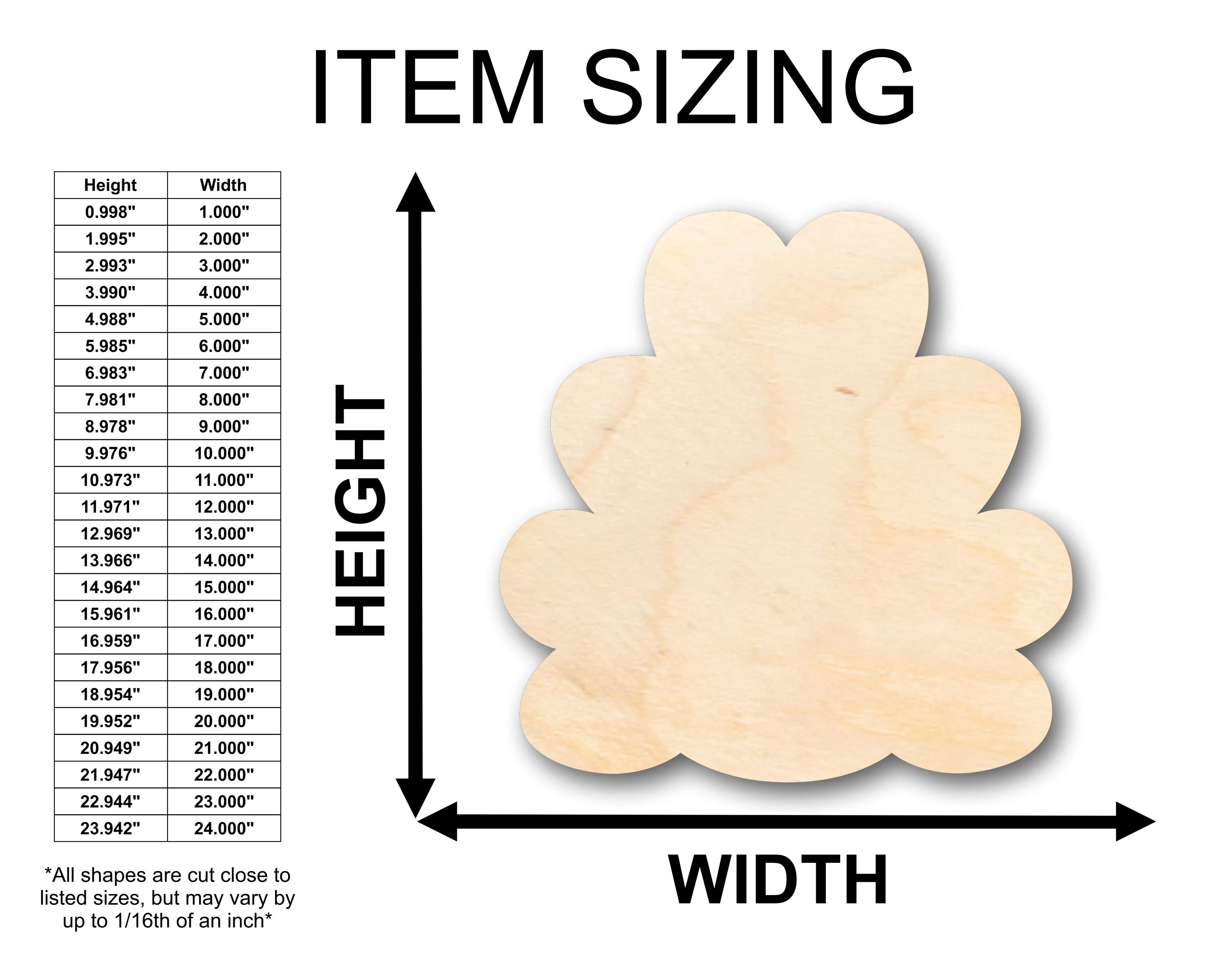 Unfinished Wood Turkey Plume Feather Back Shape - Craft - up to 46" DIY - Image 2