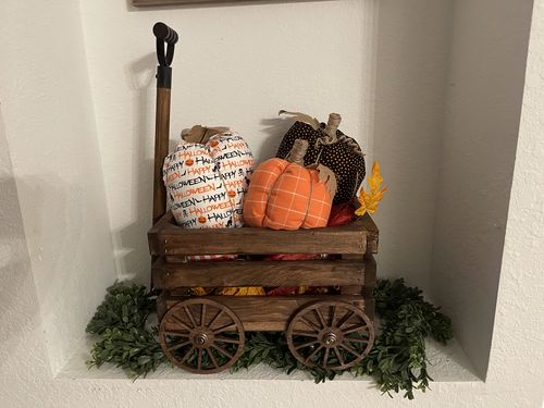 Unfinished Wood Wagon Wheel Shape | Rustic Farmhouse | DIY Craft Cutout | Up to 24" - Image 8