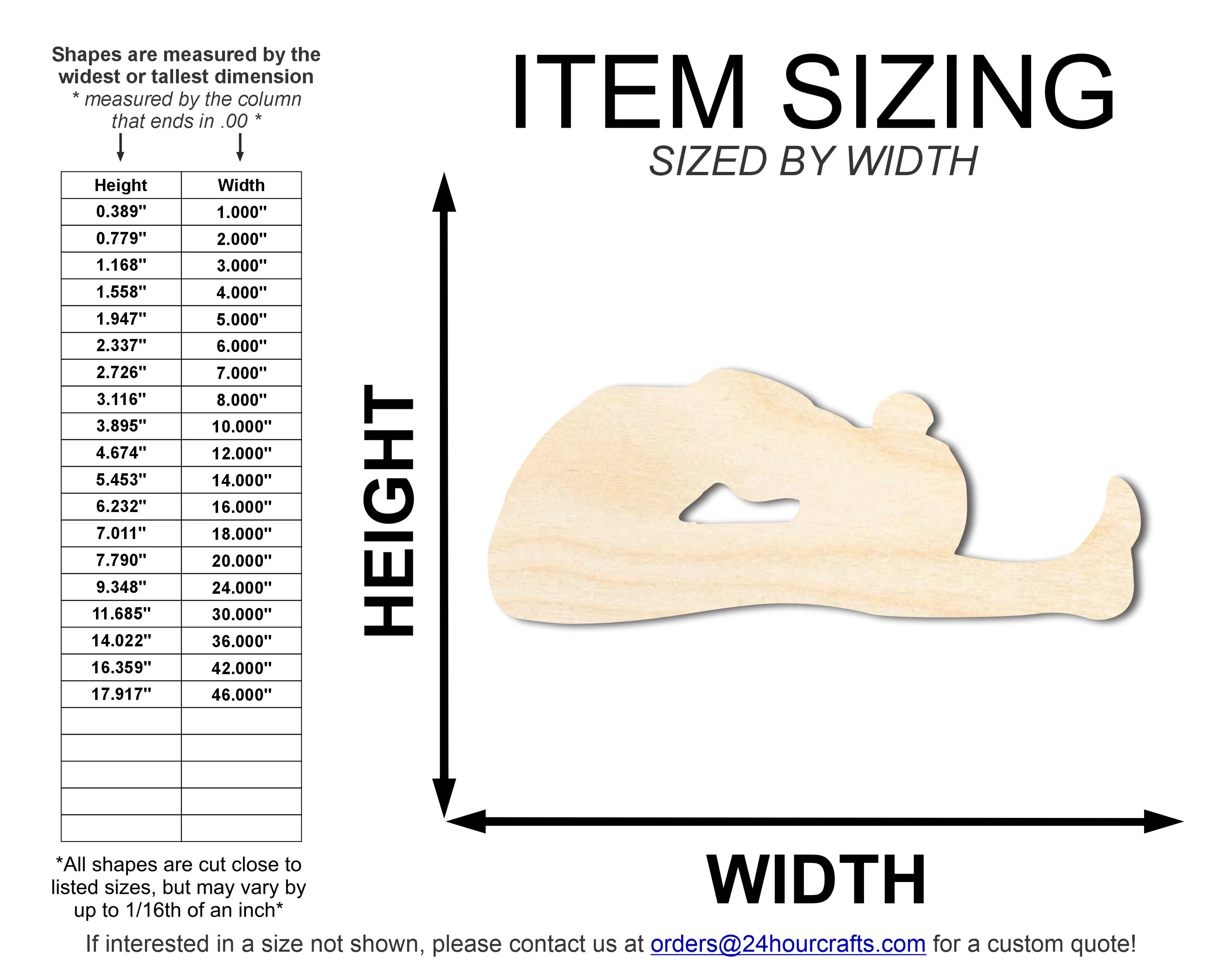 Unfinished Wood Yoga Forward Fold Pose Shape | DIY Craft Cutout | up to 46" DIY - Image 2