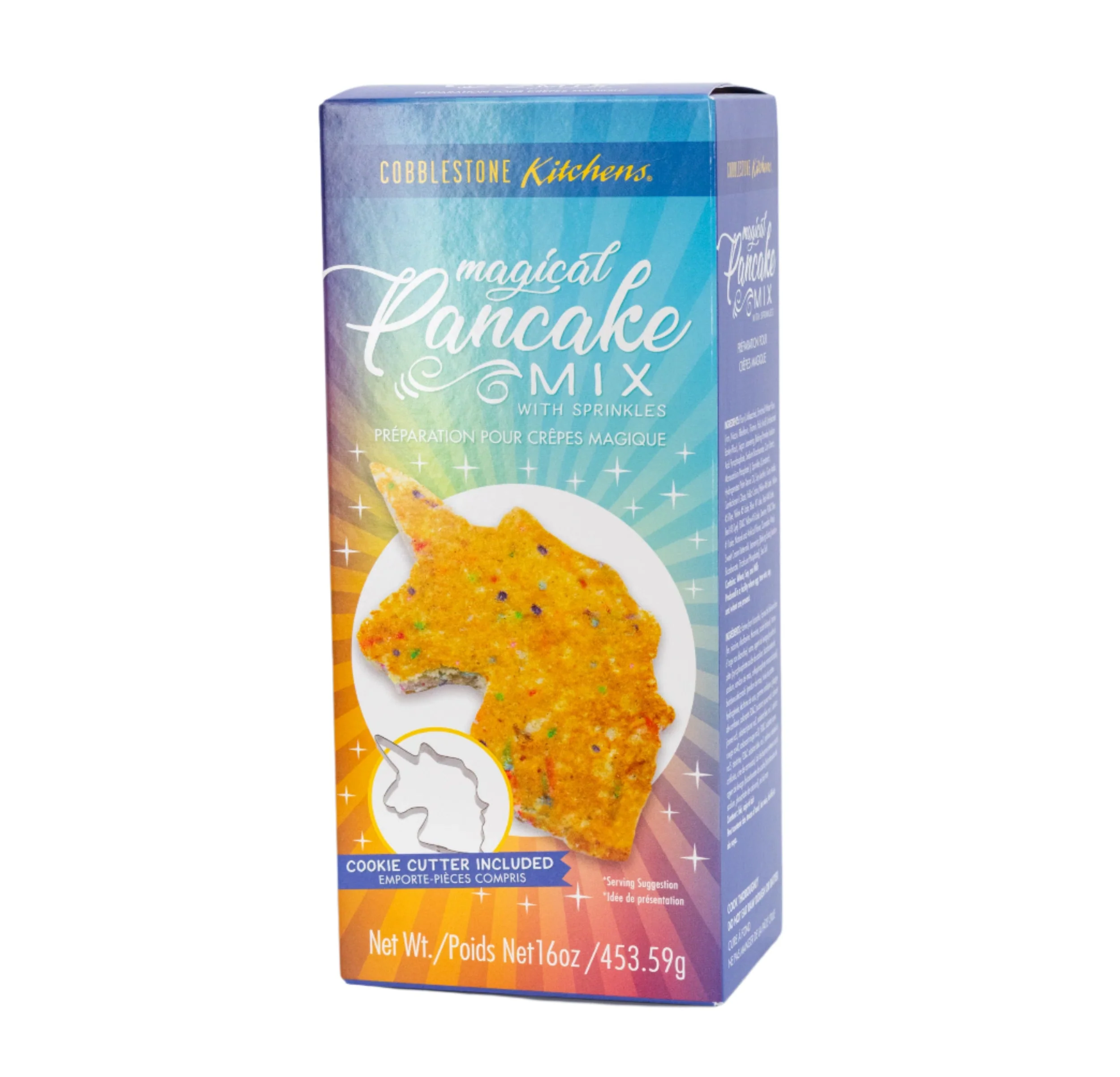 Unicorn Pancake Mix & Unicorn Cookie Cutter | Pack of 6 | 16 oz | Cobblestone Kitchen | CK608 - Image 2