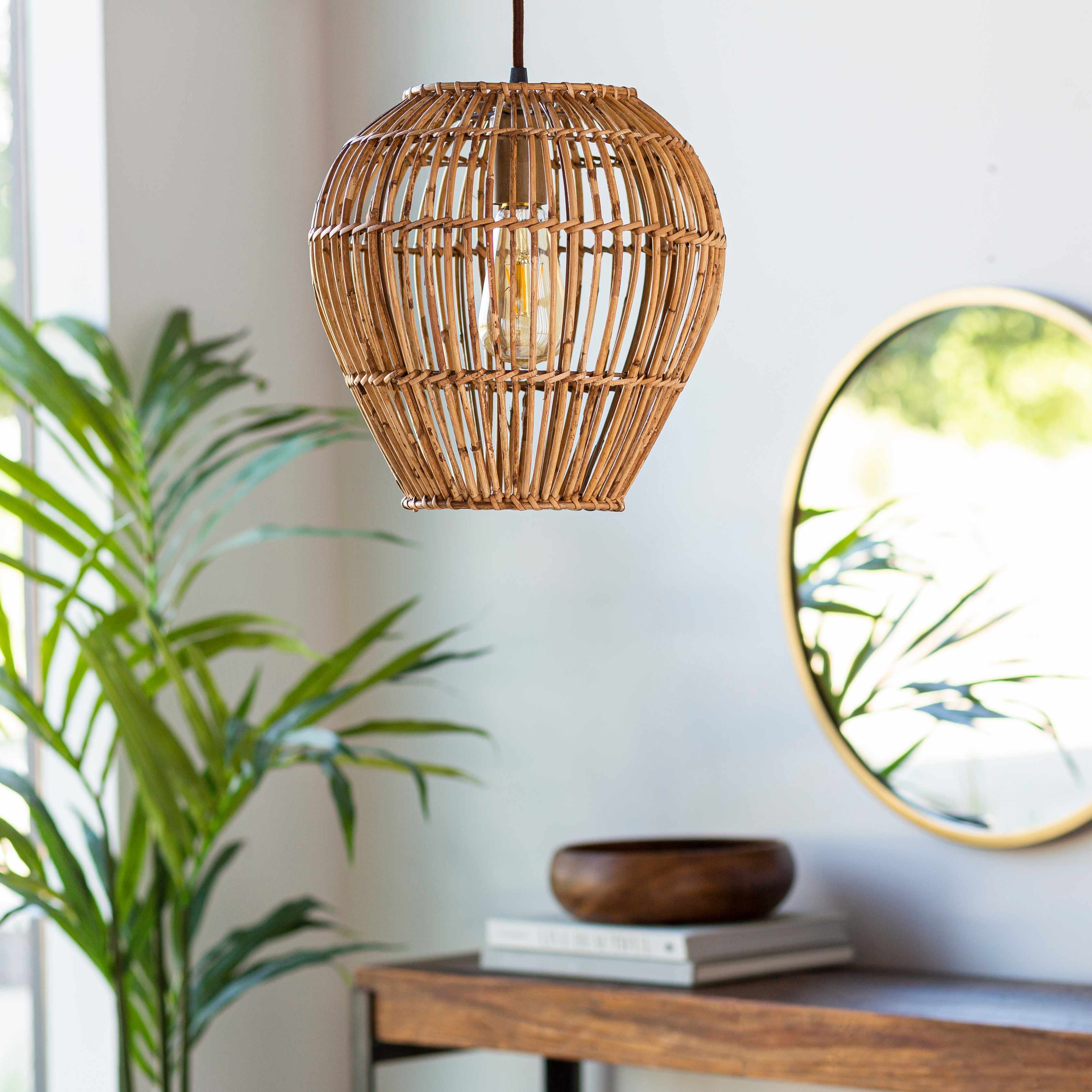 Unionport Rattan Ceiling Lighting - Image 6