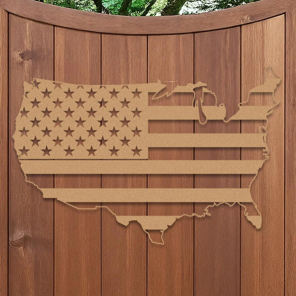 United States Shape American Flag - Image 4