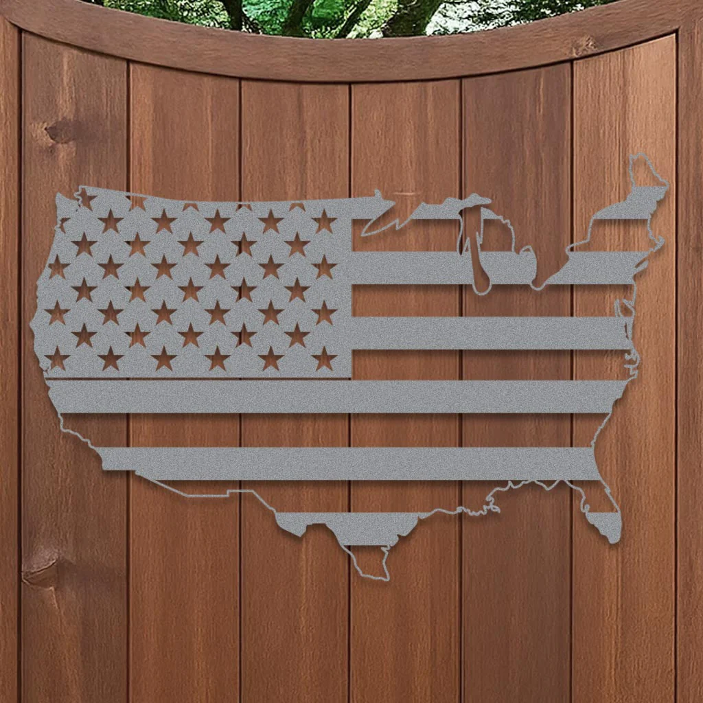 United States Shape American Flag - Image 5