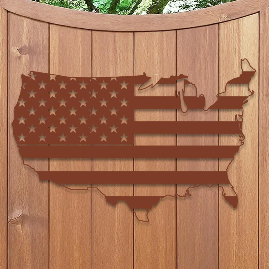 United States Shape American Flag - Image 7