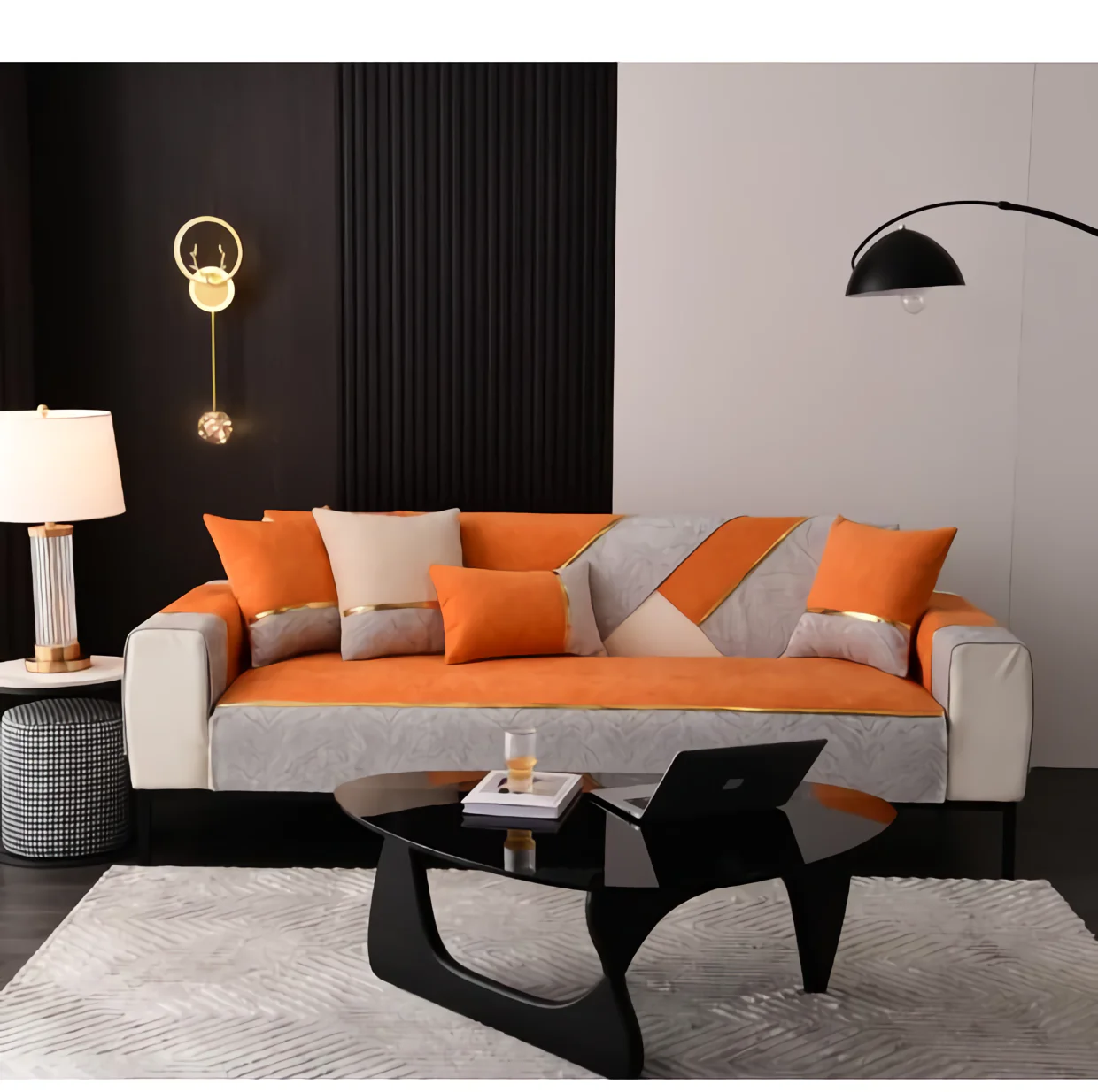 Universal Sofa Cushions for All Seasons Comfortable, Soft, Non-slip, Breathable Seat and Backrest Covers - Image 10
