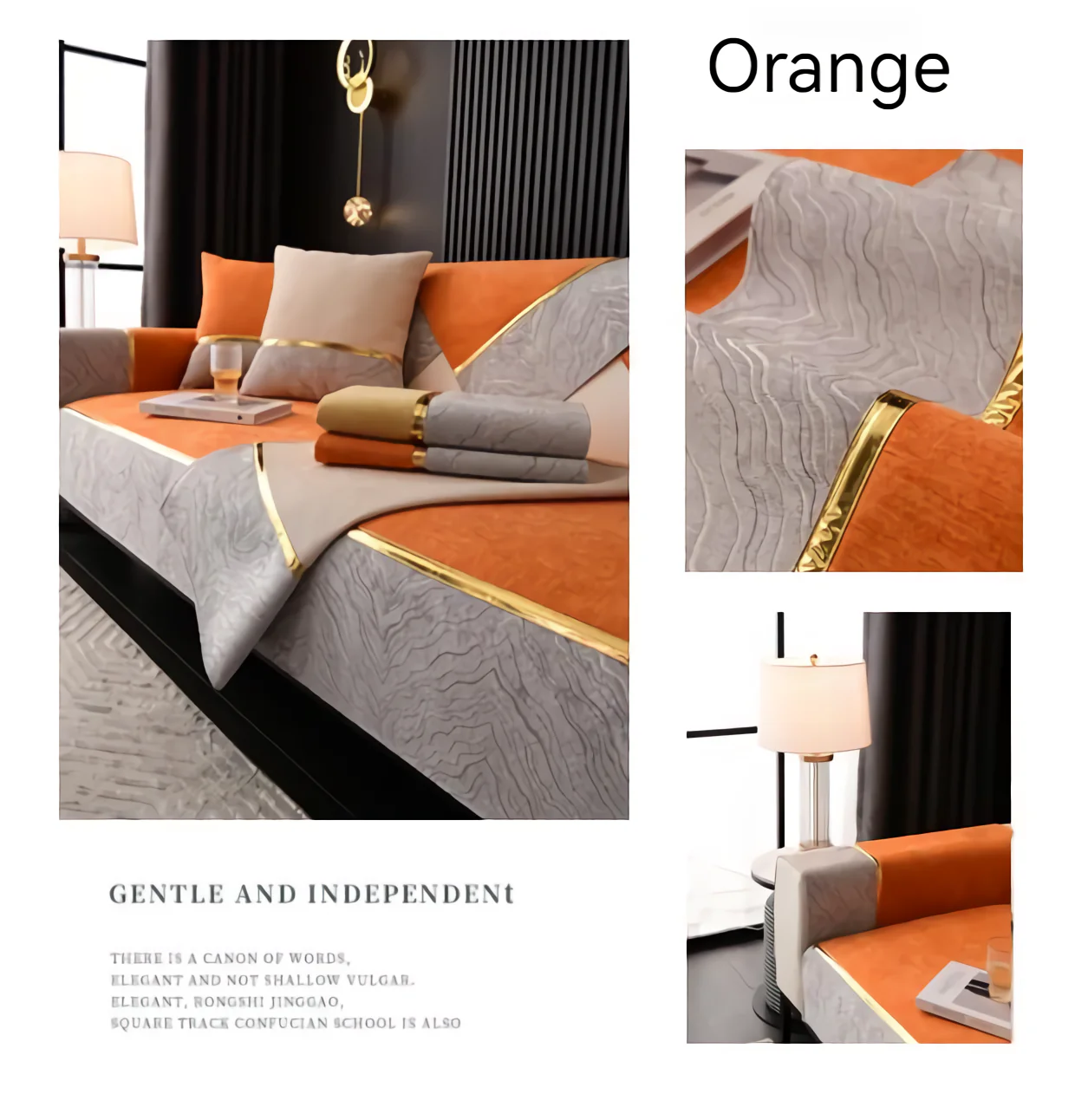 Universal Sofa Cushions for All Seasons Comfortable, Soft, Non-slip, Breathable Seat and Backrest Covers - Image 11