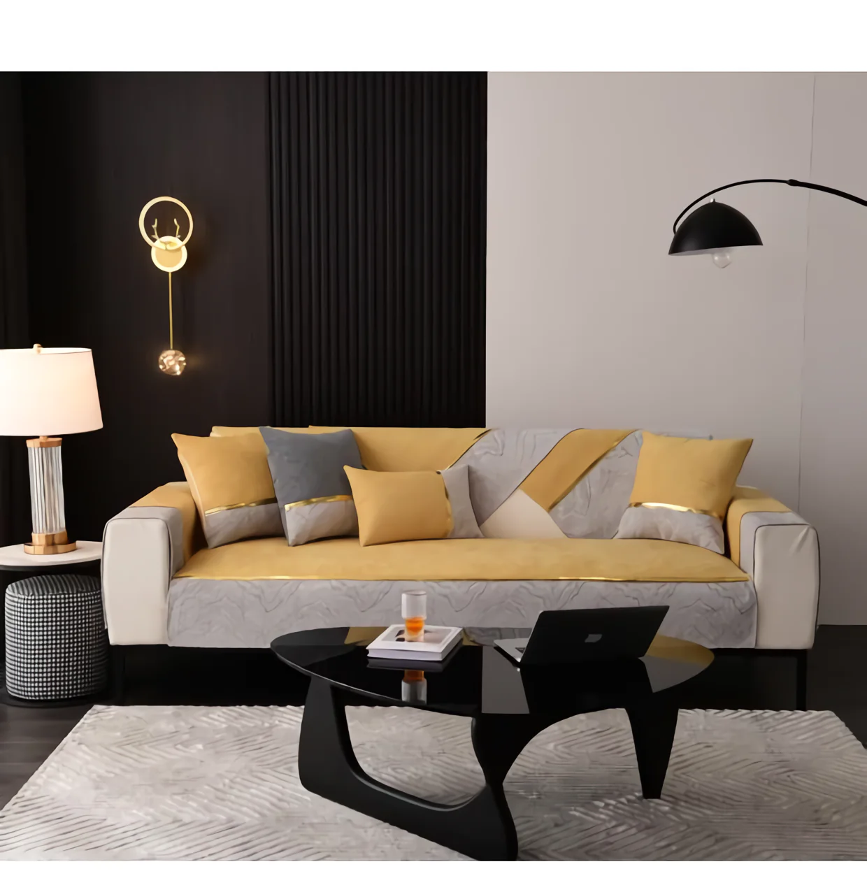 Universal Sofa Cushions for All Seasons Comfortable, Soft, Non-slip, Breathable Seat and Backrest Covers - Image 12