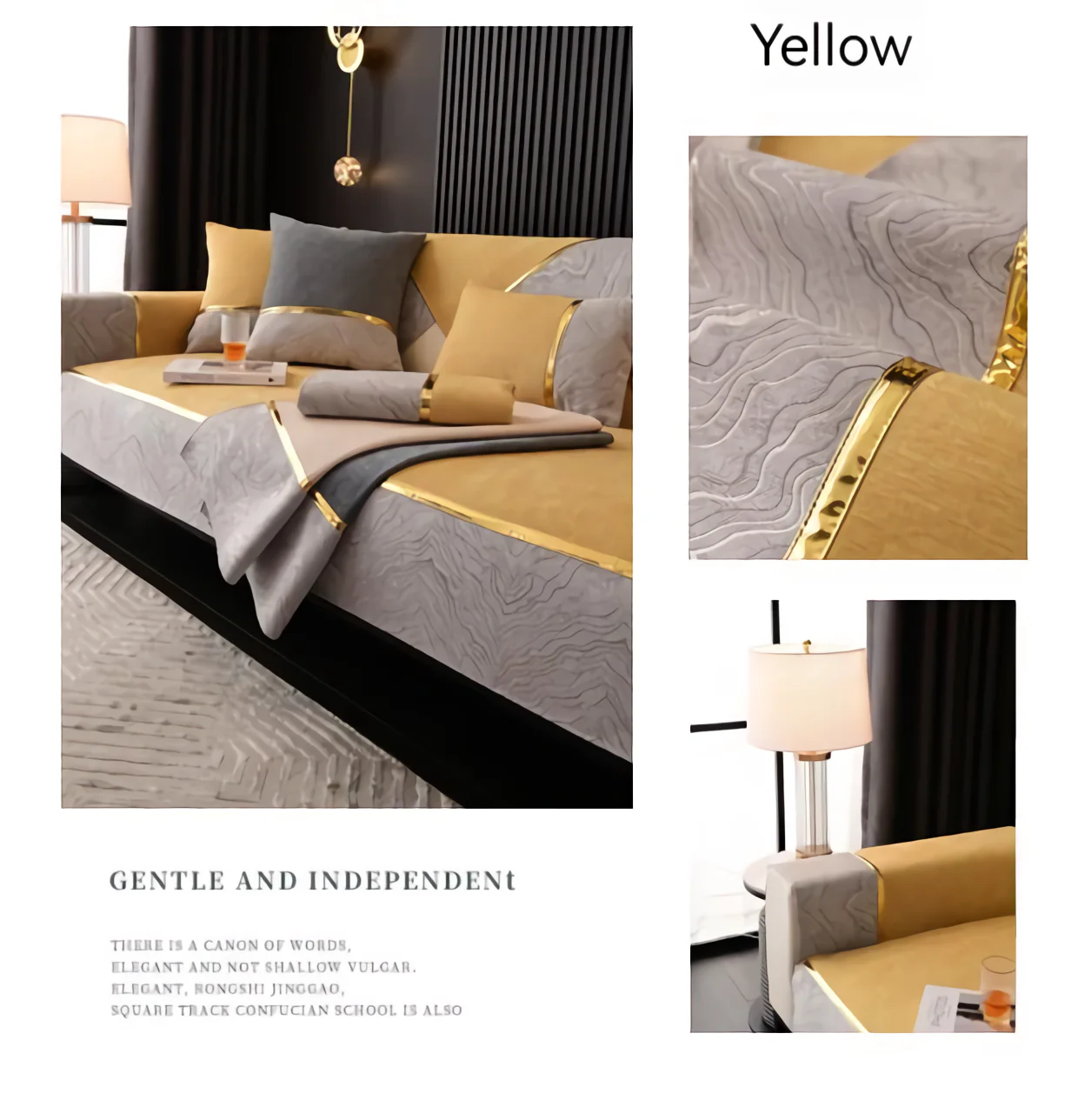 Universal Sofa Cushions for All Seasons Comfortable, Soft, Non-slip, Breathable Seat and Backrest Covers - Image 13
