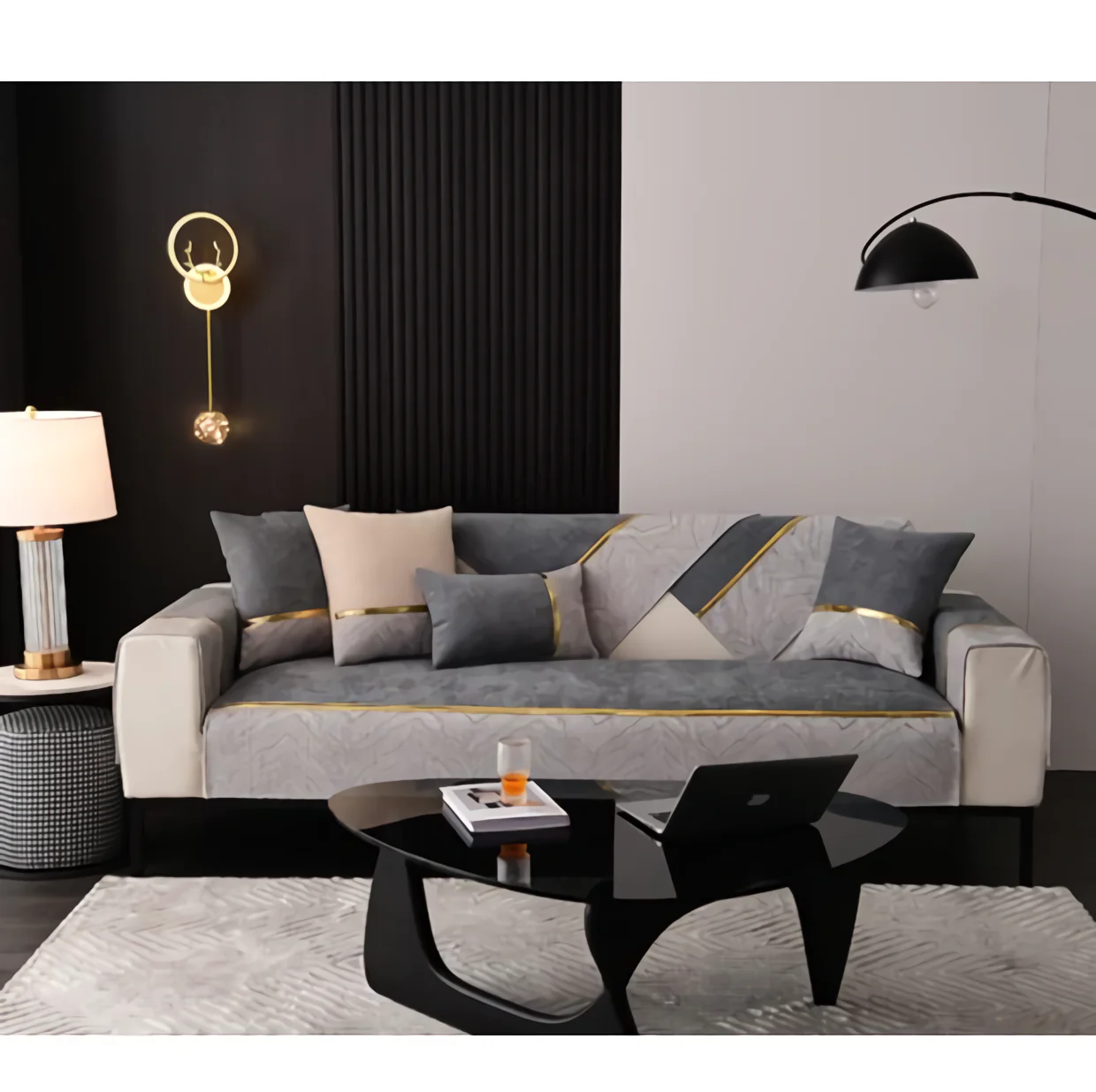 Universal Sofa Cushions for All Seasons Comfortable, Soft, Non-slip, Breathable Seat and Backrest Covers - Image 14