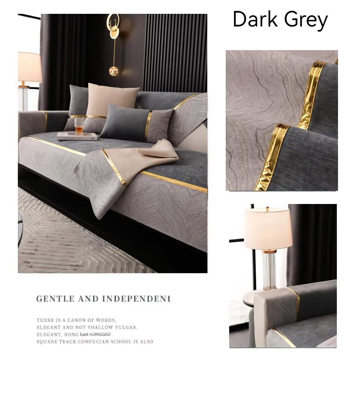 Universal Sofa Cushions for All Seasons Comfortable, Soft, Non-slip, Breathable Seat and Backrest Covers - Image 15