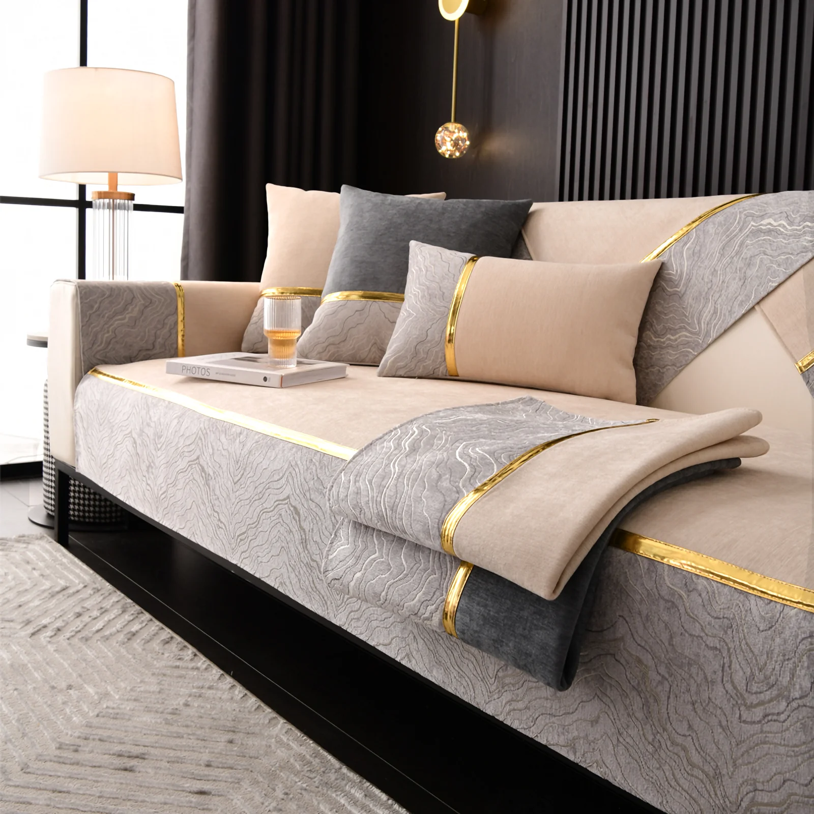 Universal Sofa Cushions for All Seasons Comfortable, Soft, Non-slip, Breathable Seat and Backrest Covers - Image 3