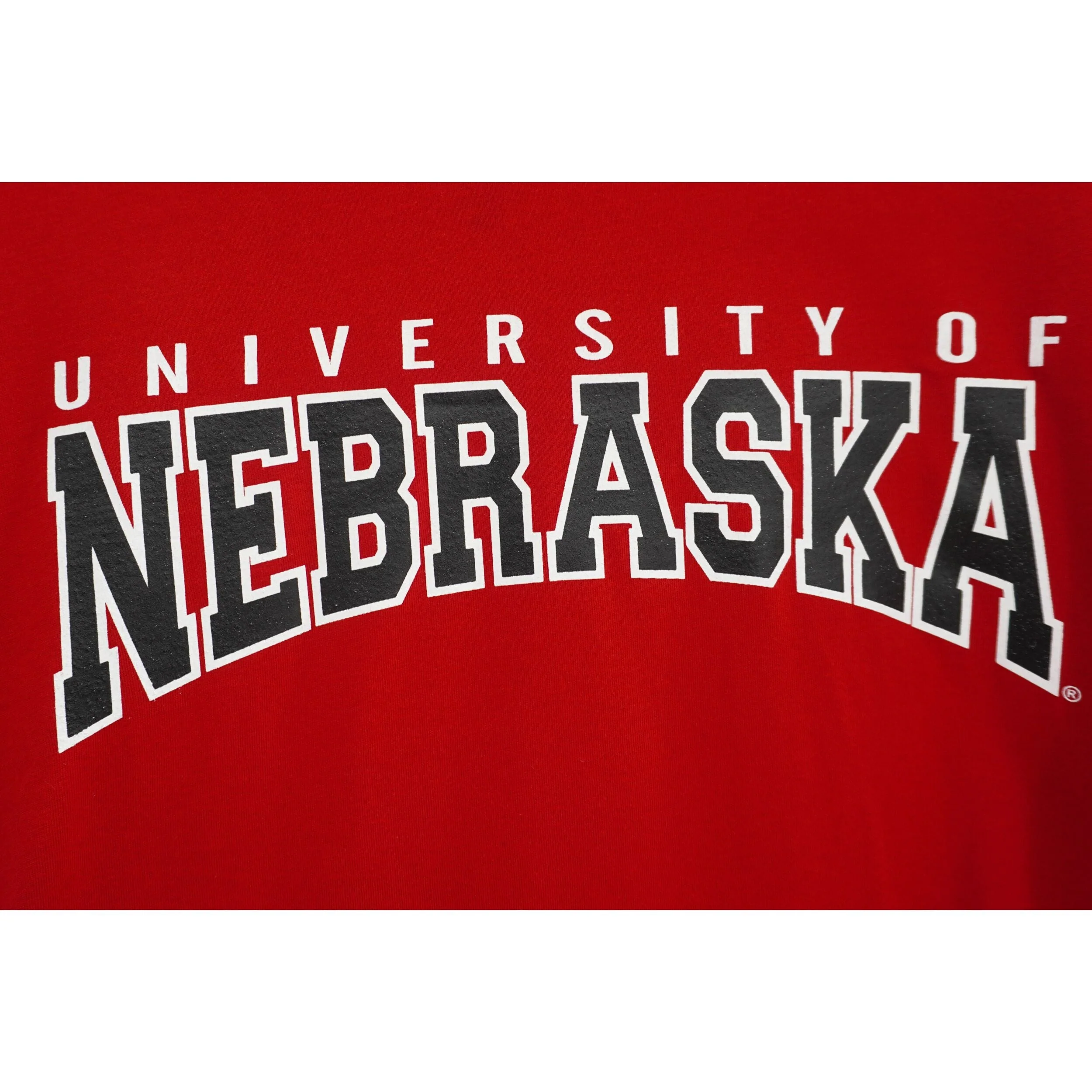 University of Nebraska Unisex T-Shirt | Red | Multiple Sizes | Lou's Sporting Goods | 25N18DT104 - Image 2