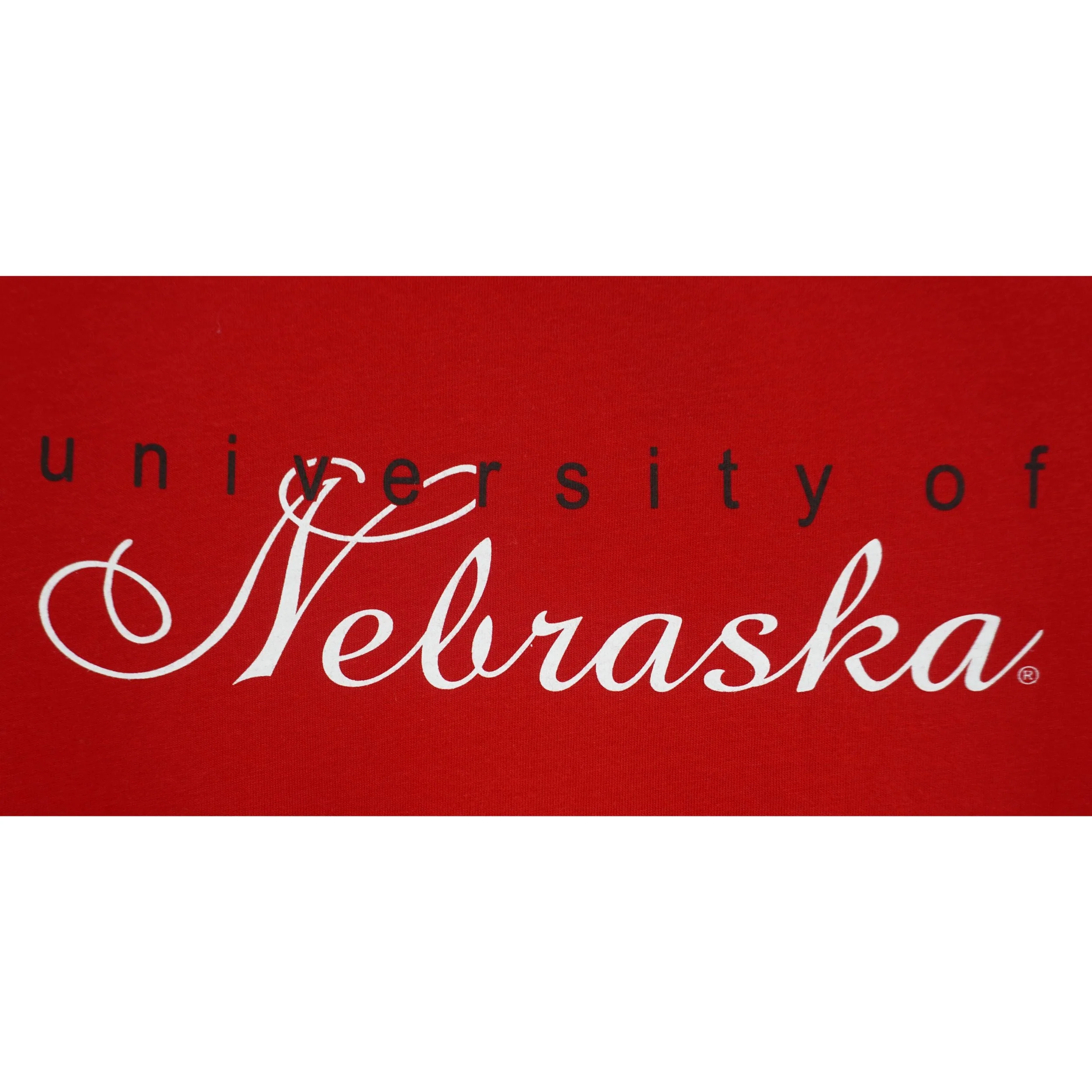 University of Nebraska Women's T-Shirt | Red | Multiple Sizes | Lou's Sporting Goods | 25N20DM104L - Image 4