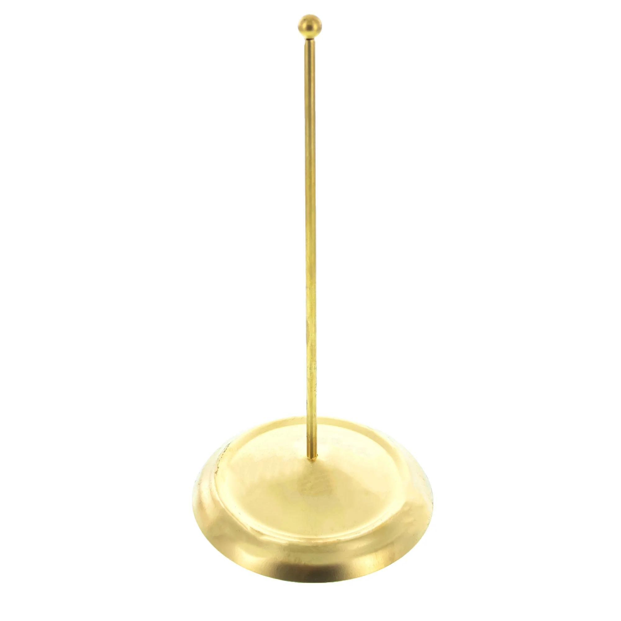 Upright Gold Metal Christmas Tree Topper Finial Stand Display Stand 7.2 Inches (Poland) - Image 4