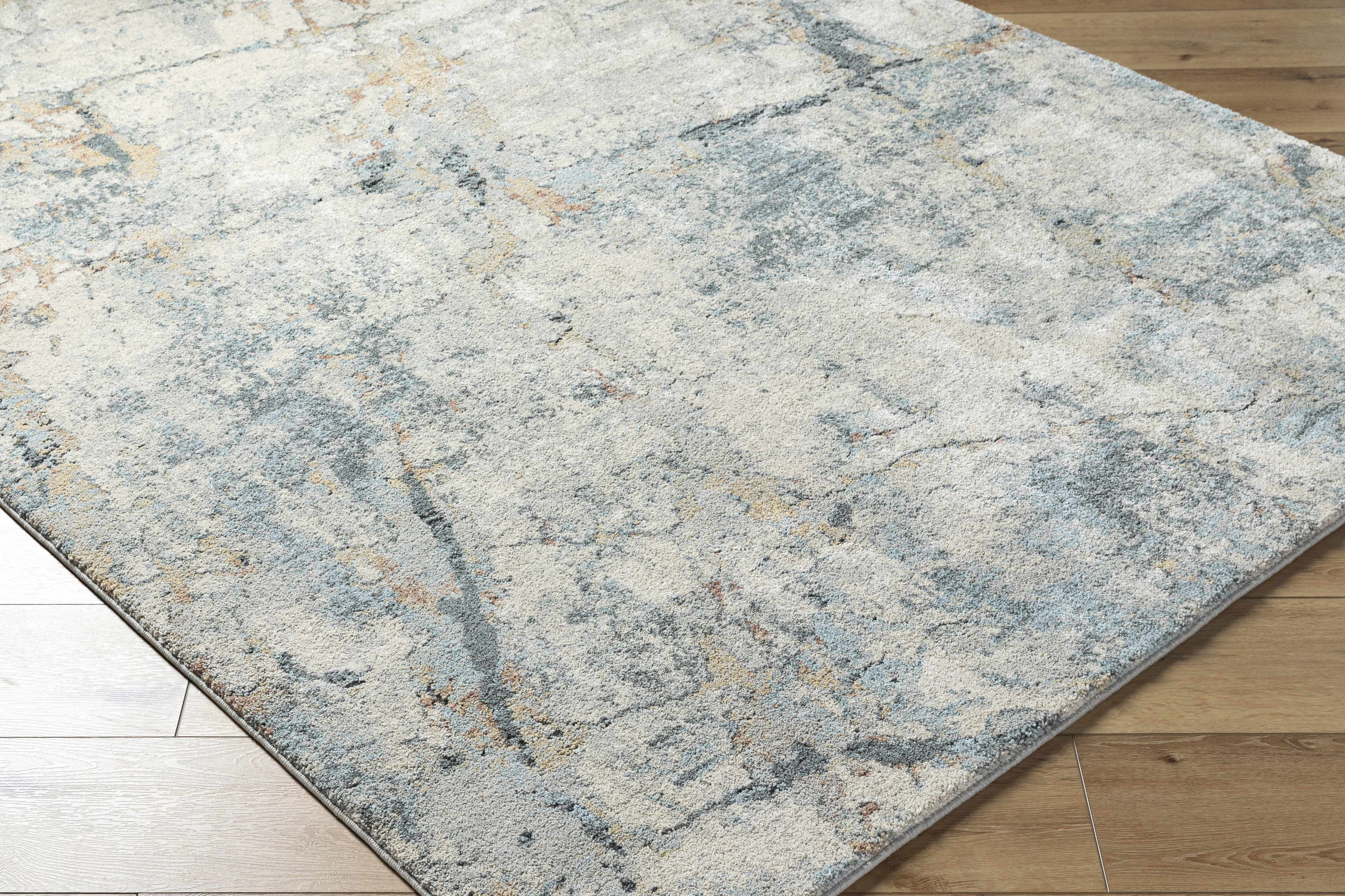 Urowo Blue Thick Luxe Rug - Image 3