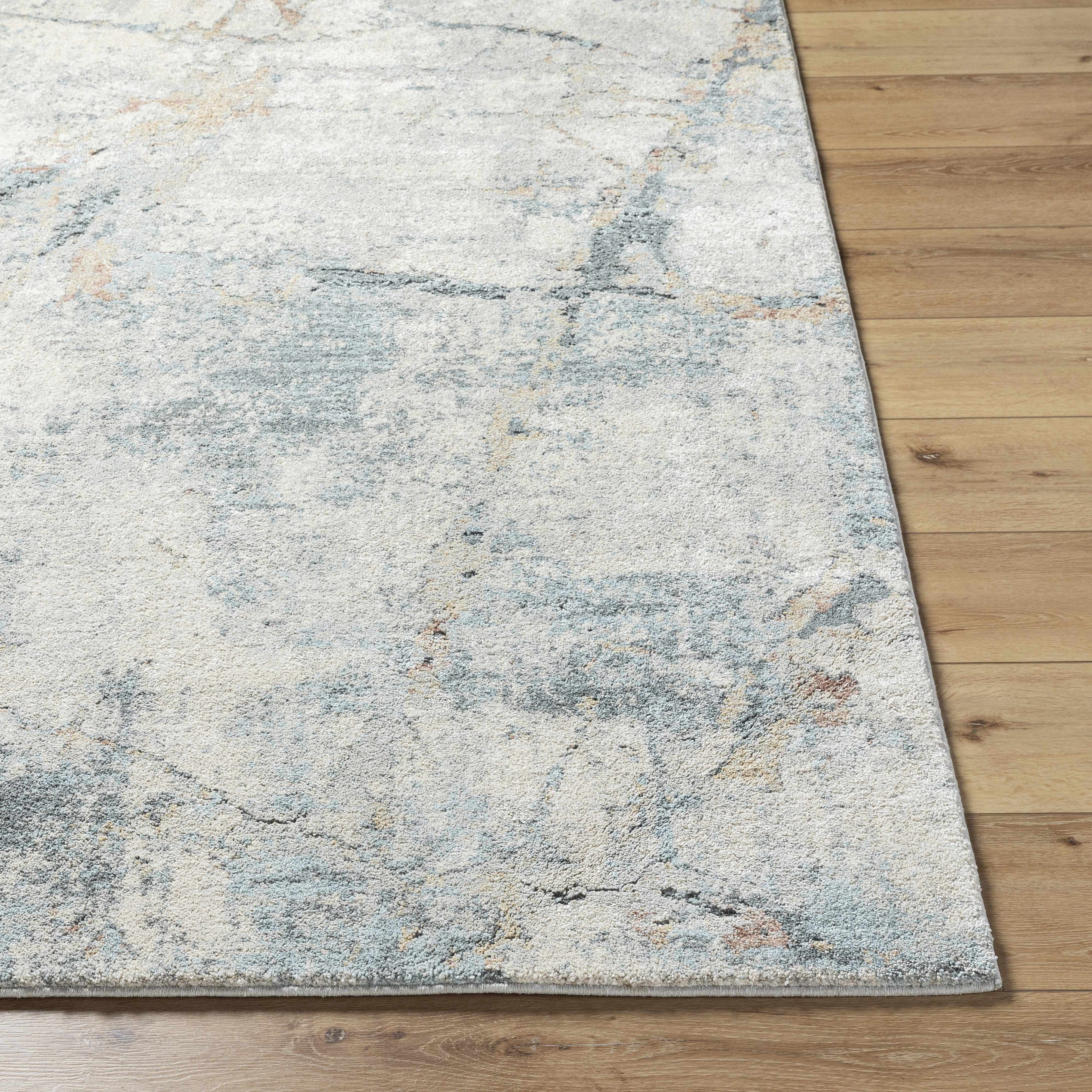 Urowo Blue Thick Luxe Rug - Image 4