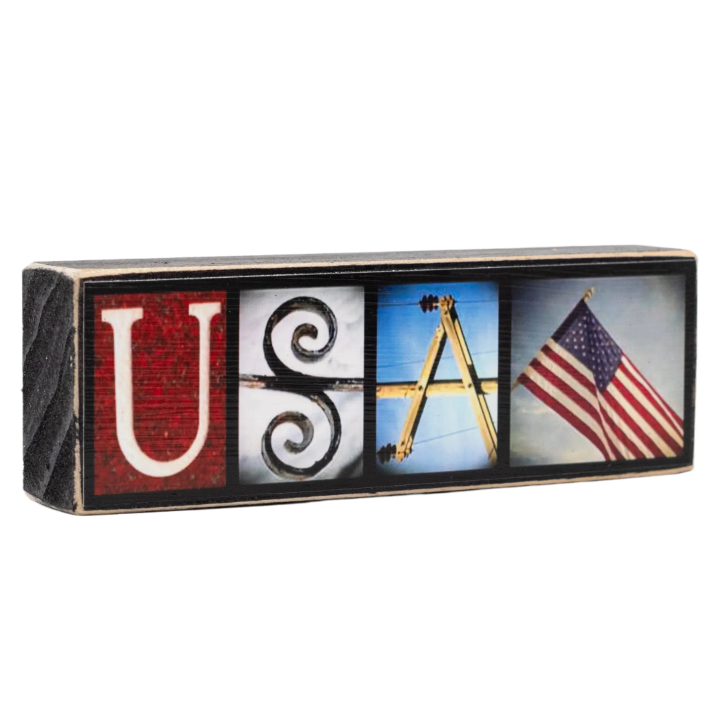 USA Word Block | Multiple Sizes | Letters of Love Designs - Image 2