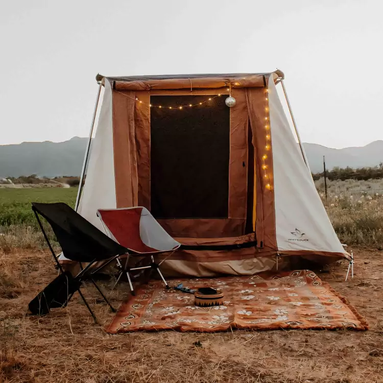 USED - 7'x9' Prota Canvas Cabin Tent, Deluxe - Image 21