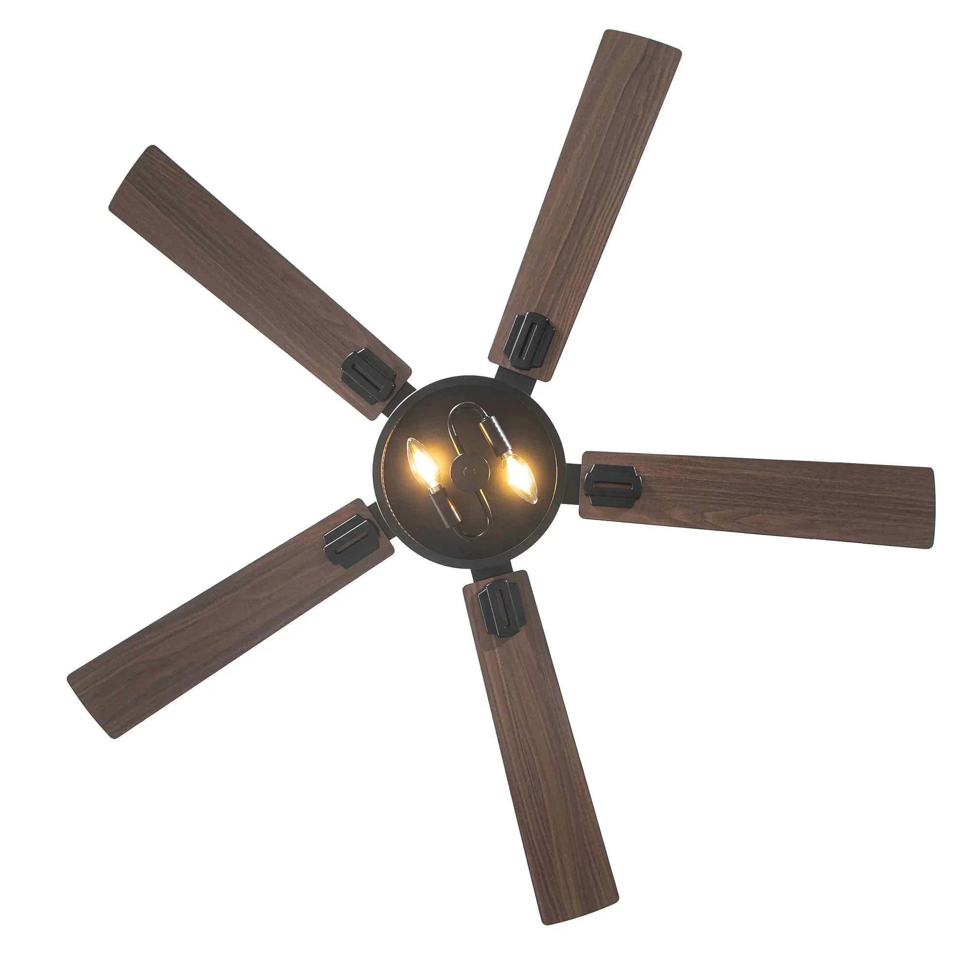 Vaczon 42 Inch 52 Inch 60 Inch Eden Downrod Mount Ceiling Fan with Light and APP & Remote Control - Image 22