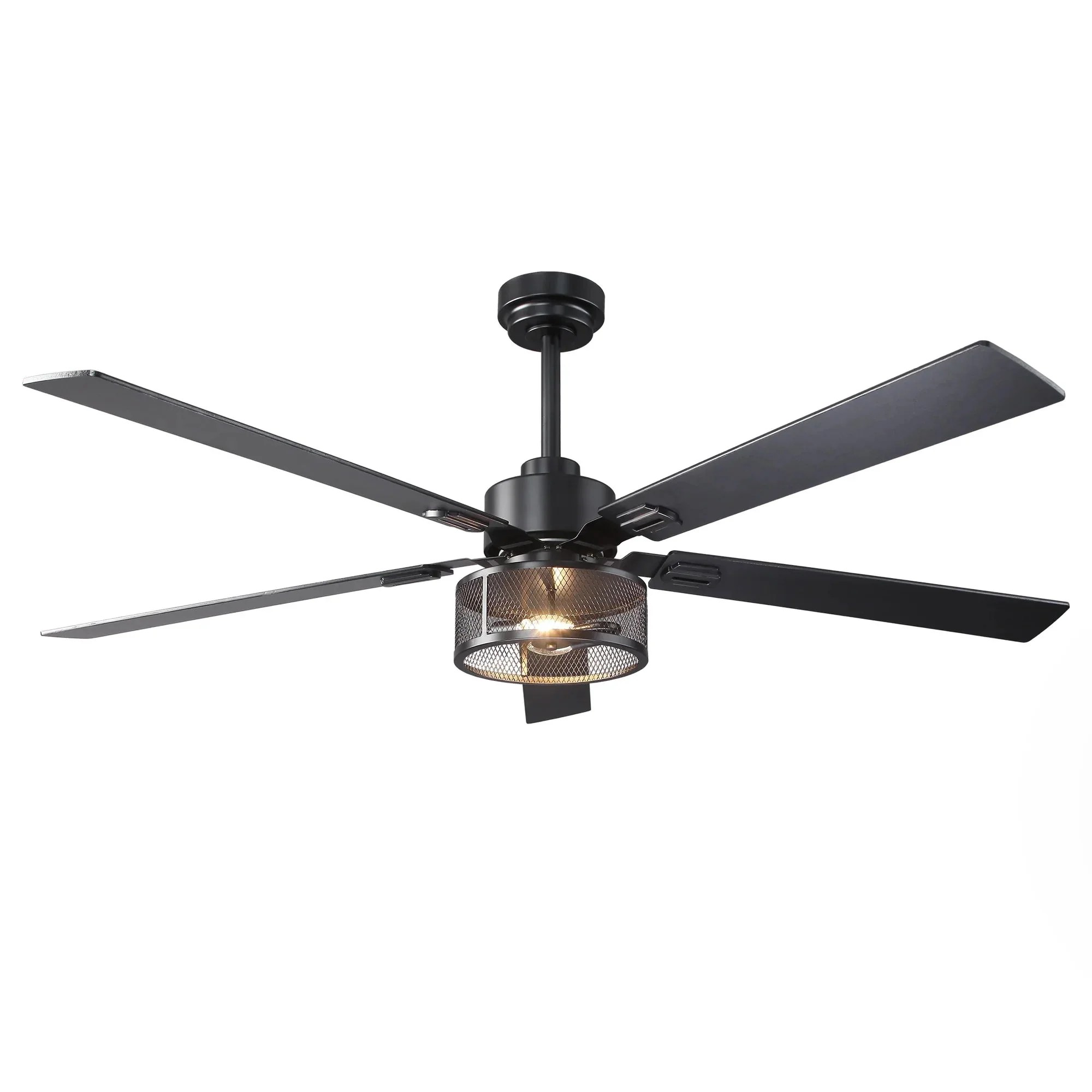 Vaczon 42 Inch 52 Inch 60 Inch Eden Downrod Mount Ceiling Fan with Light and APP & Remote Control - Image 24