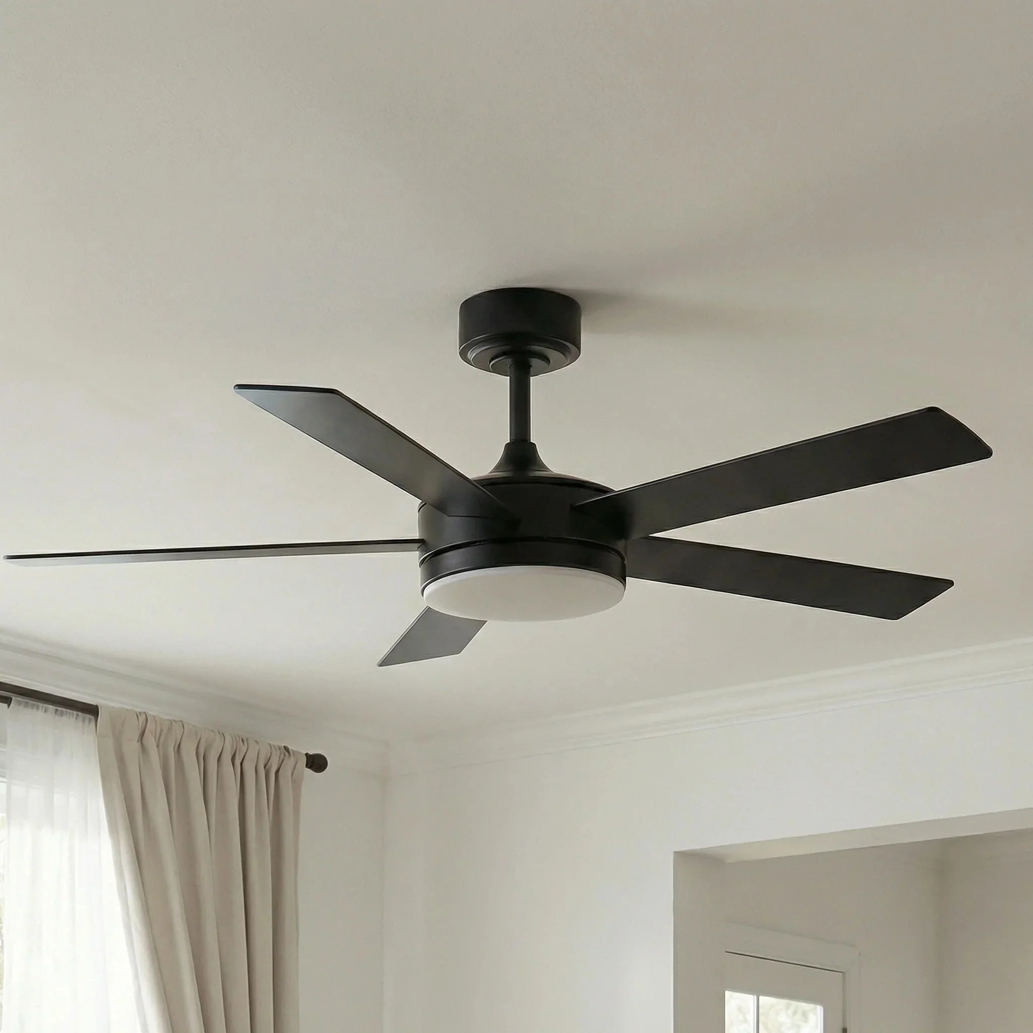 Vaczon 48 Inch Tracy Downrod Mount LED Ceiling Fan with APP & Remote Control - Image 6