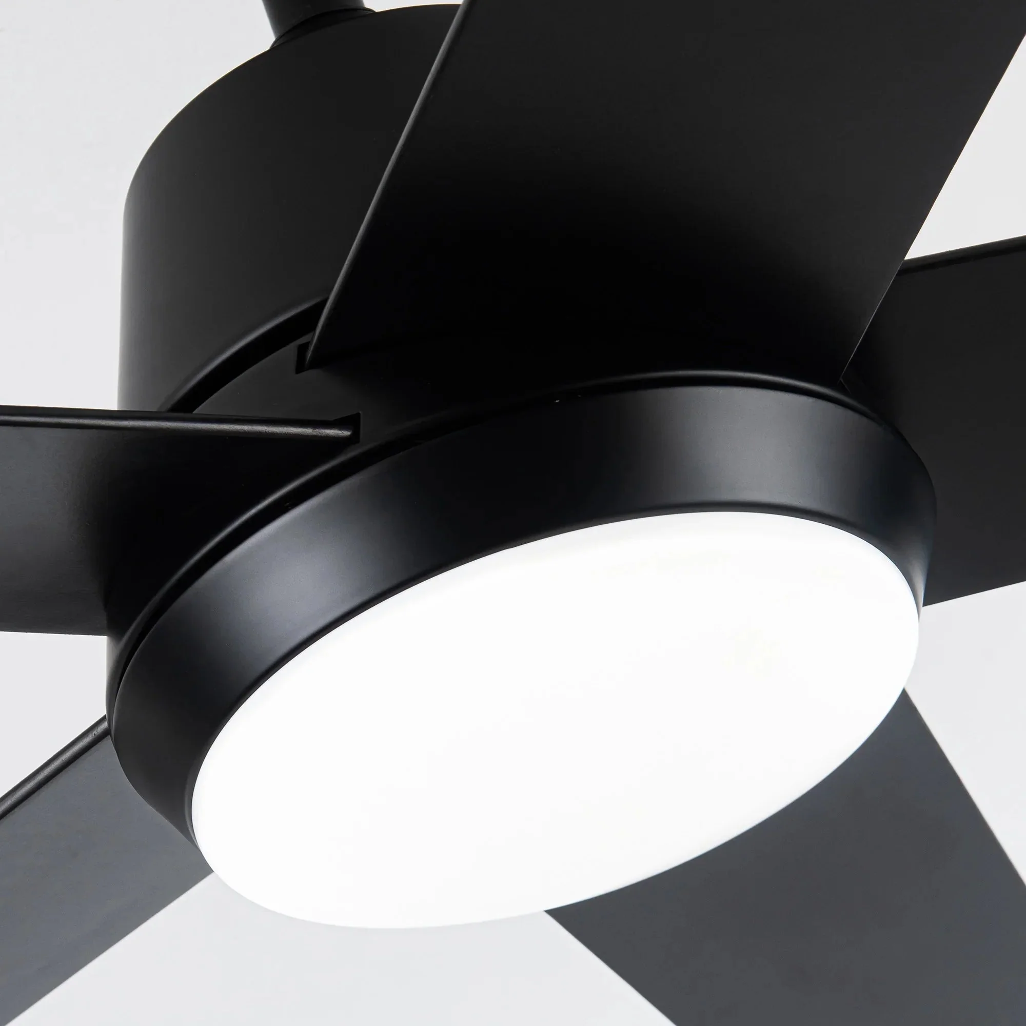 Vaczon 52 Inch Otis Downrod Mount LED Ceiling Fan with APP & Remote Control - Image 12