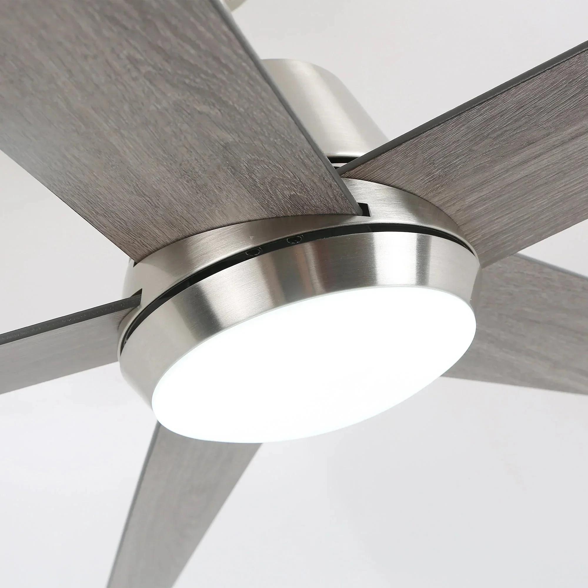 Vaczon 52 Inch Otis Downrod Mount LED Ceiling Fan with APP & Remote Control - Image 13
