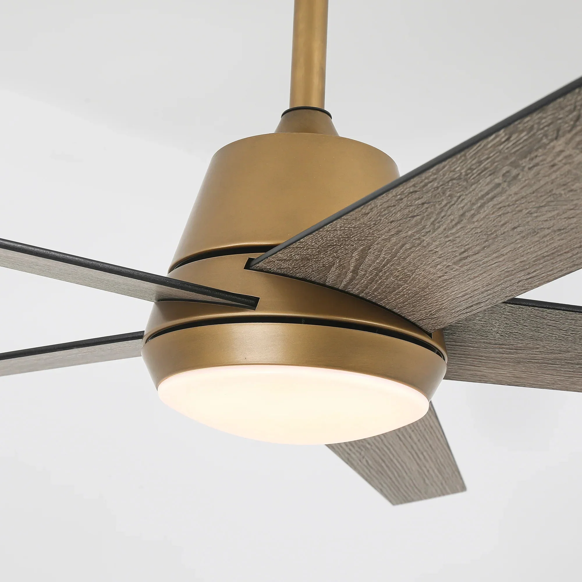 Vaczon 52 Inch Otis Downrod Mount LED Ceiling Fan with APP & Remote Control - Image 8