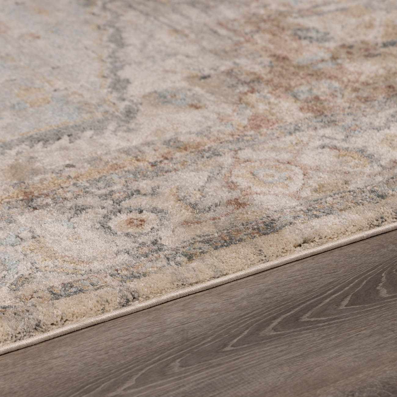 Vaeda Blue & Beige Thick Luxe Rug - Image 11