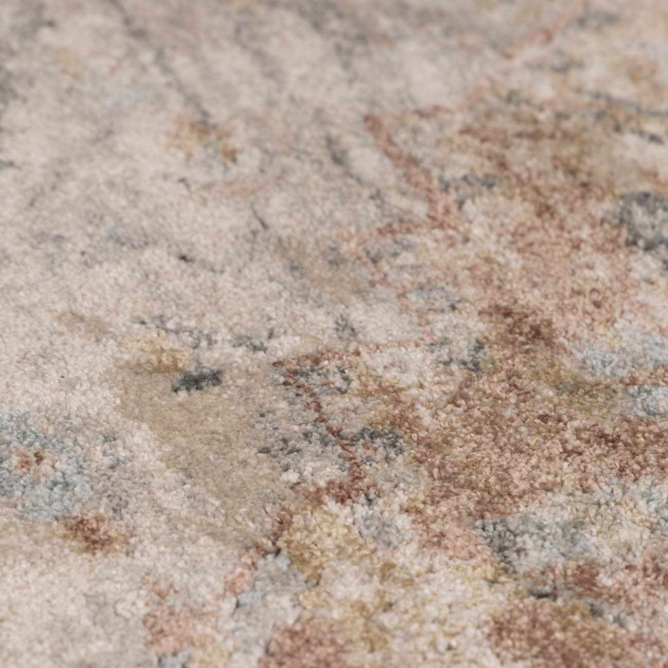 Vaeda Blue & Beige Thick Luxe Rug - Image 15