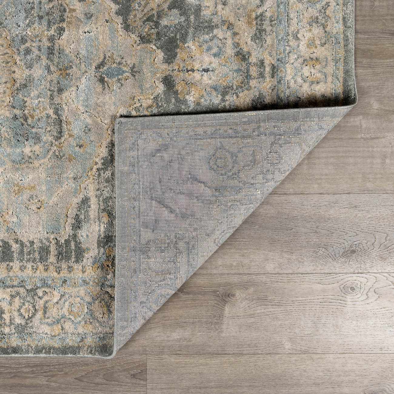 Vaeda Blue Thick Luxe Rug - Image 6