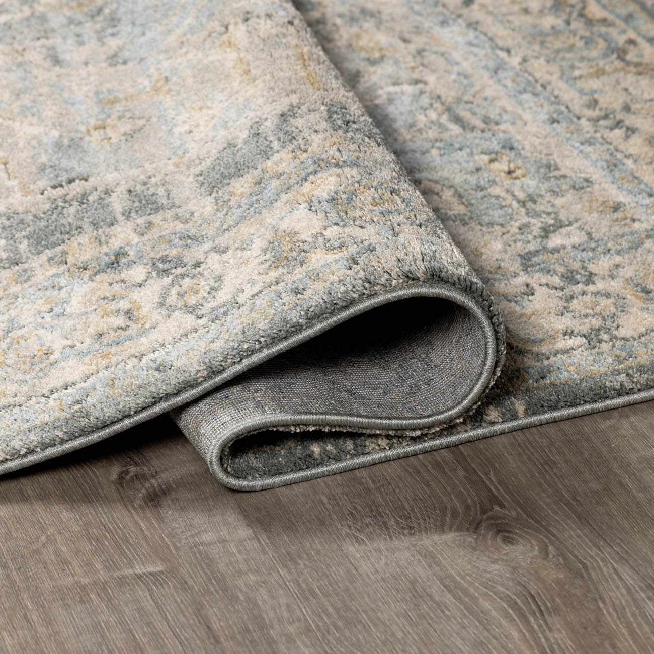 Vaeda Blue Thick Luxe Rug - Image 7