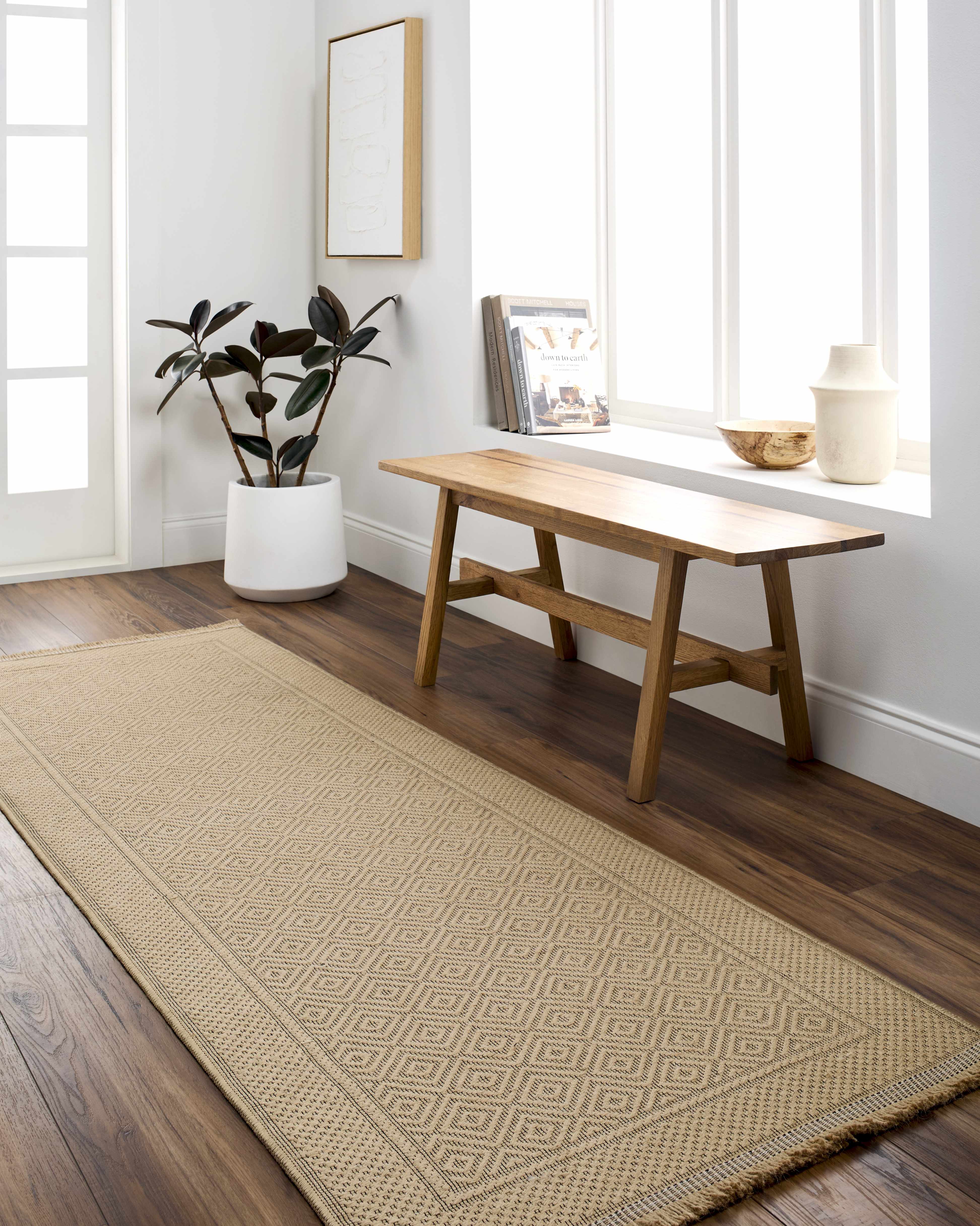 Veata Washable Jute Area Rug - Clearance - Image 10