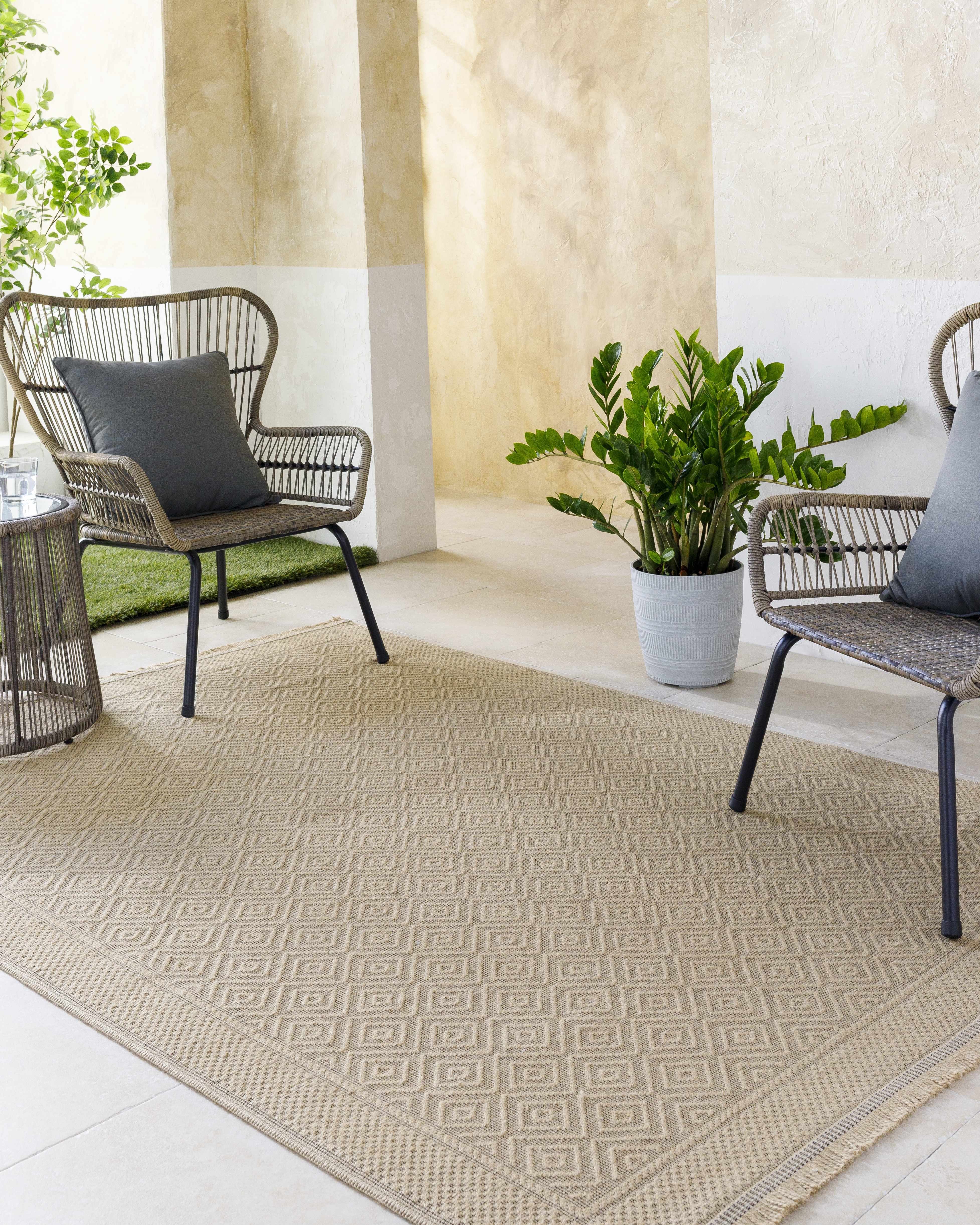 Veata Washable Jute Area Rug - Clearance - Image 2