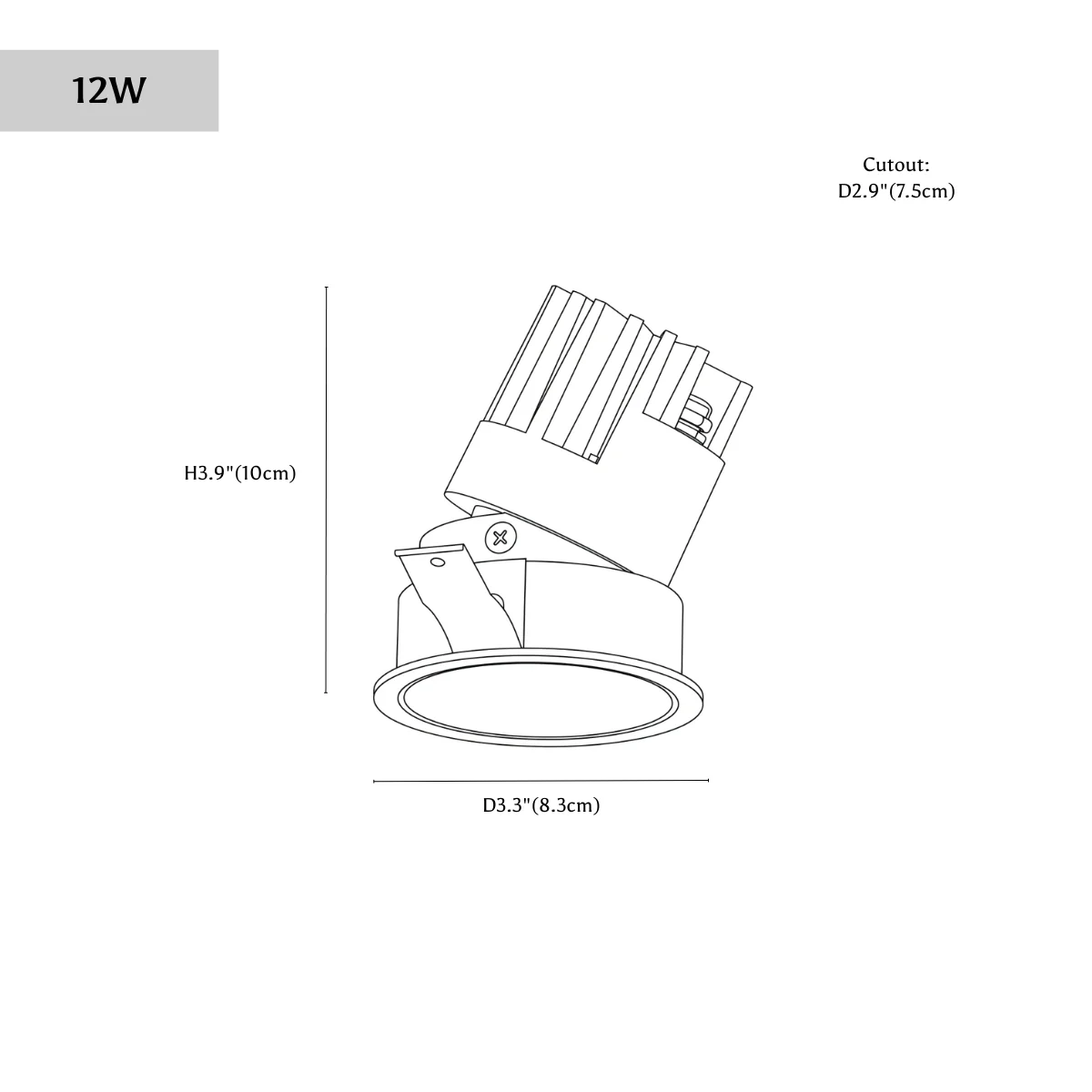 Velar Adjustable Downlight - Image 6