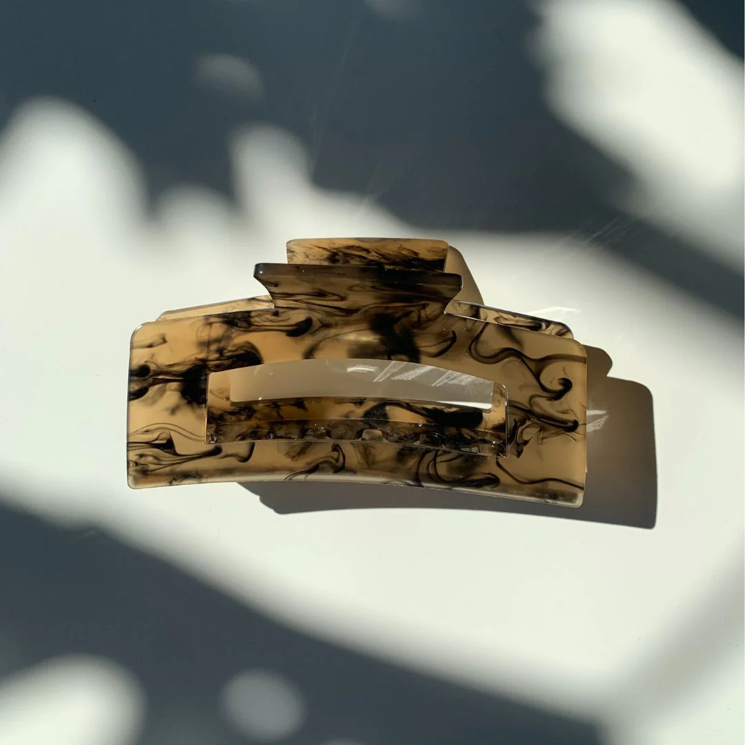 Velvet Claws Hair Clip | The Diana in Smoke Hair Claw - Image 2