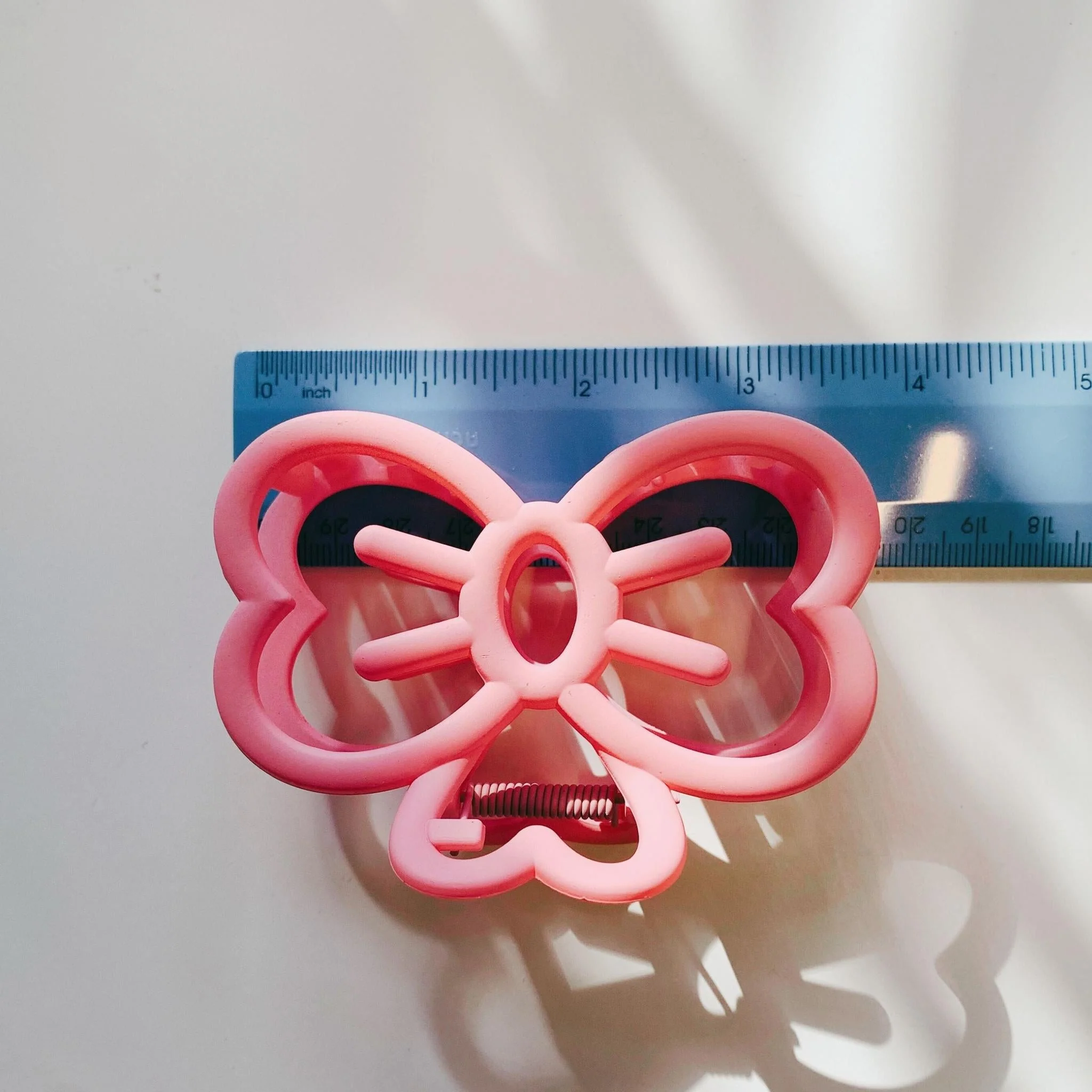 Velvet Claws Hello Cat Pink Bow Hair Clip - Image 5