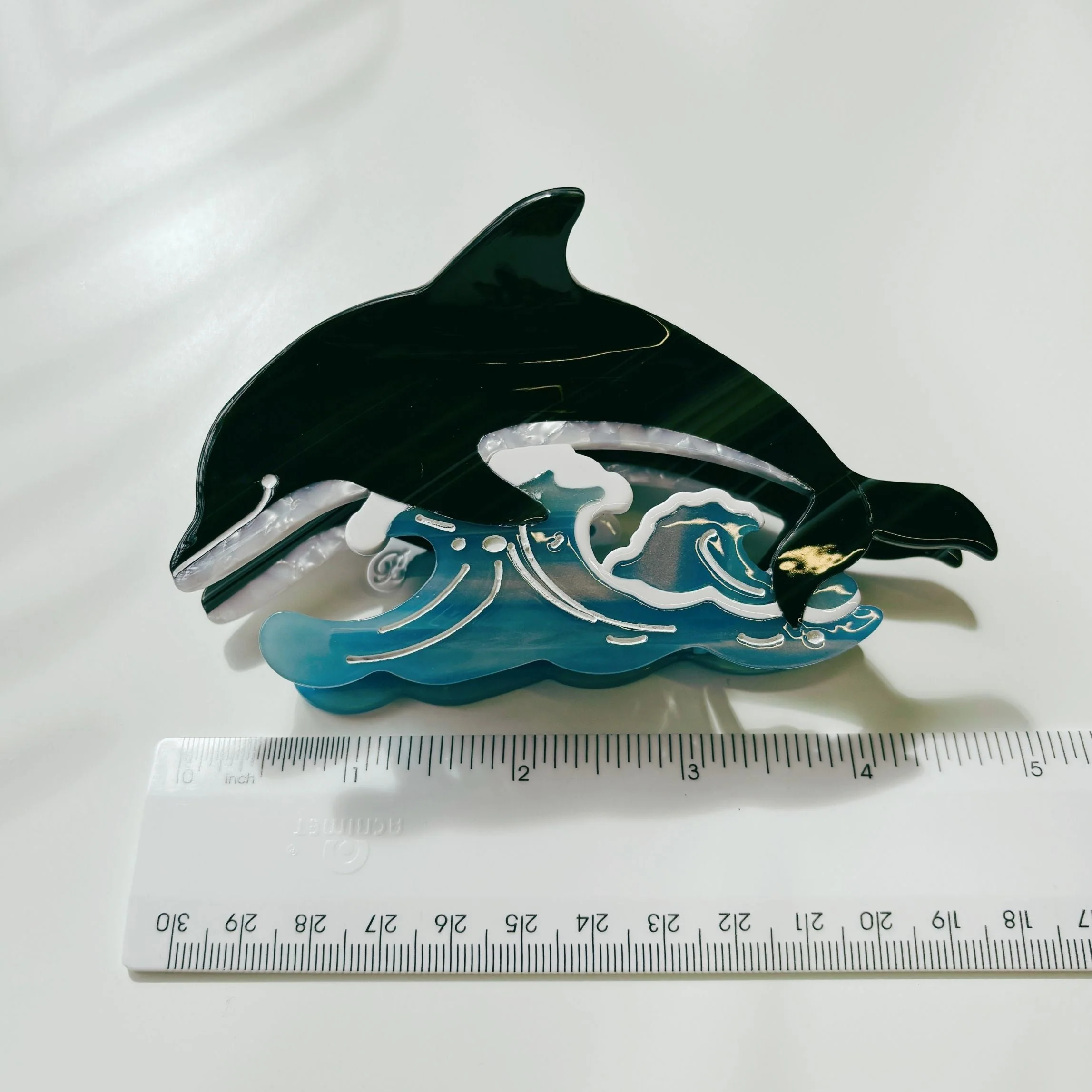 Velvet Claws Killer Whale Orca Hair Claw - Image 11